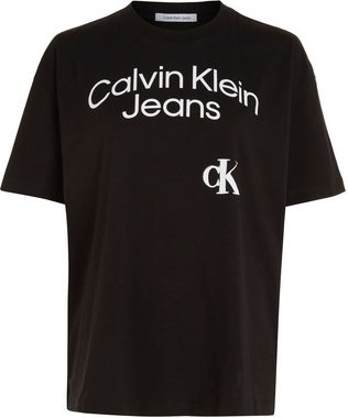 Calvin Klein Jeans T-Shirt mit großem Logoschriftzug