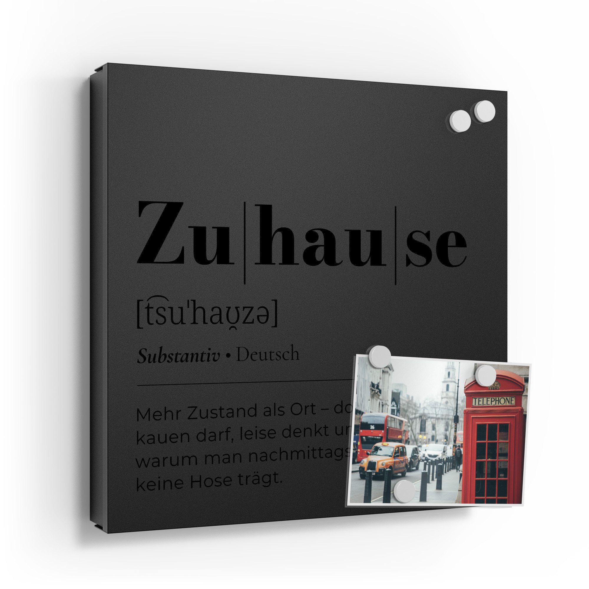DEQORI Schlüsselkasten 'Zuhause - Definition', Schlüsselbox modern Schlüsse günstig online kaufen