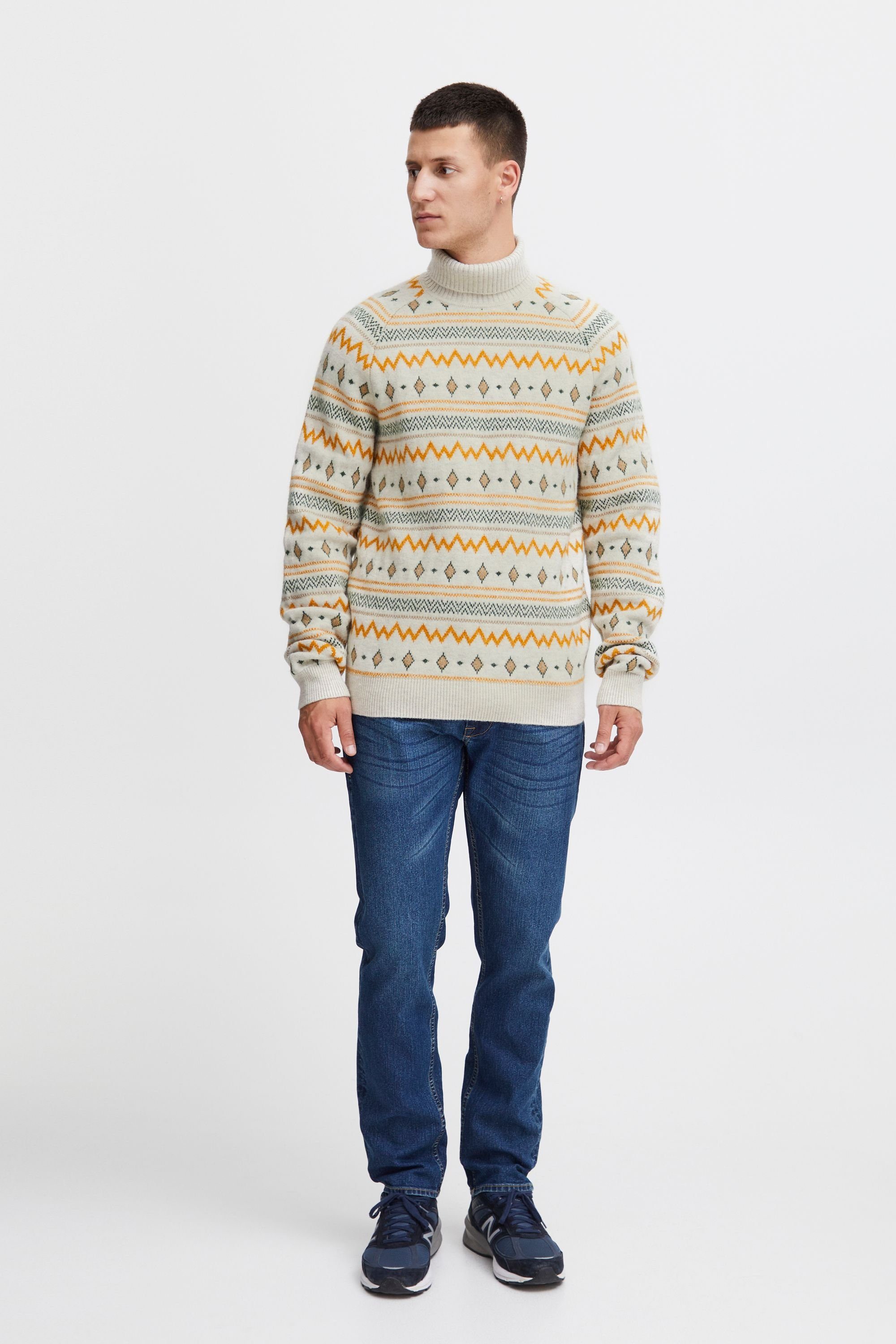 Blend Rollkragenpullover BHPullover Stilvoller Basic Strickpullover mit Rollkragen
