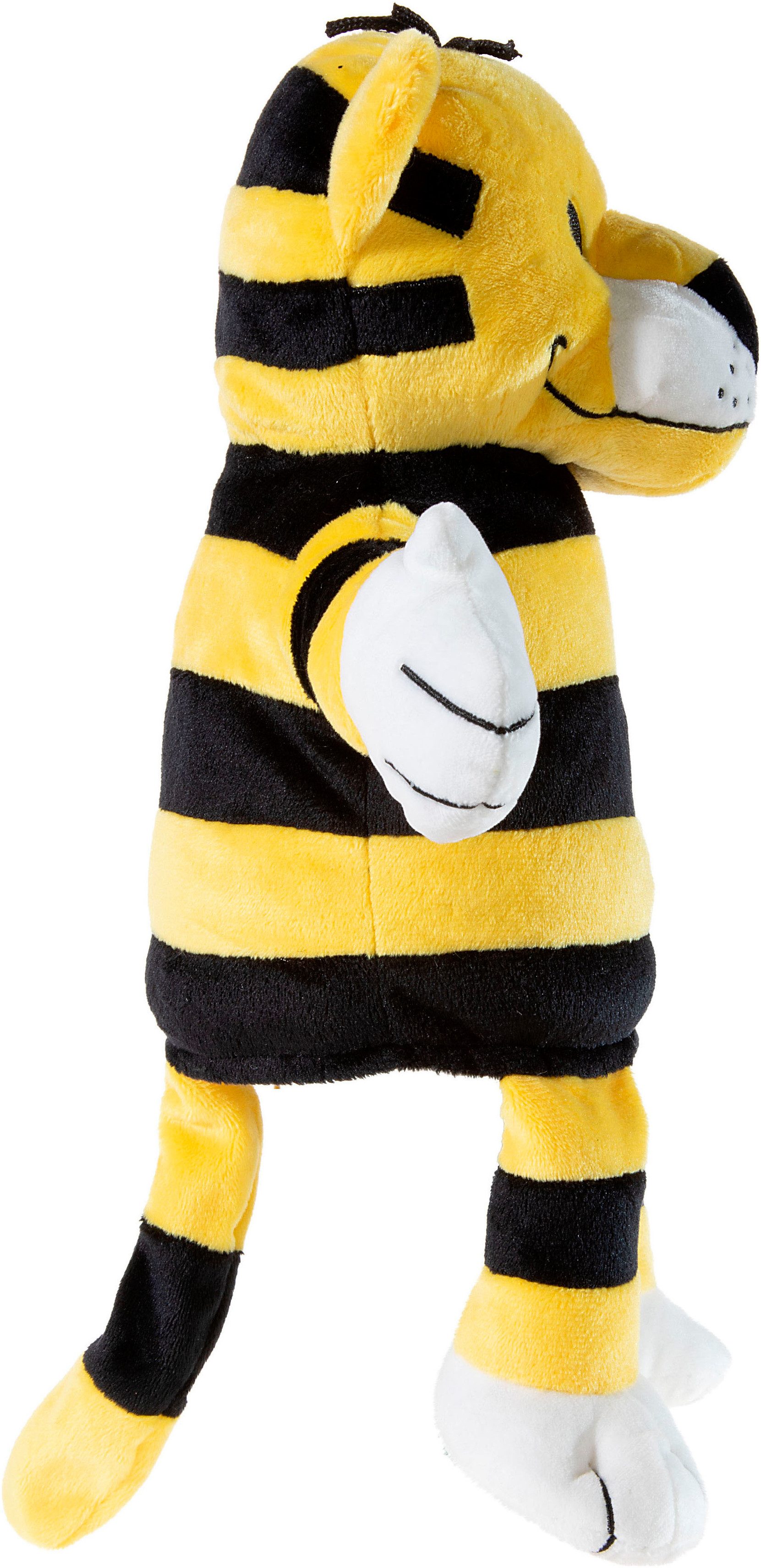 Heunec® Handpuppe JANOSCH, Kleiner Tiger, 22 cm, enthält recyceltes Material