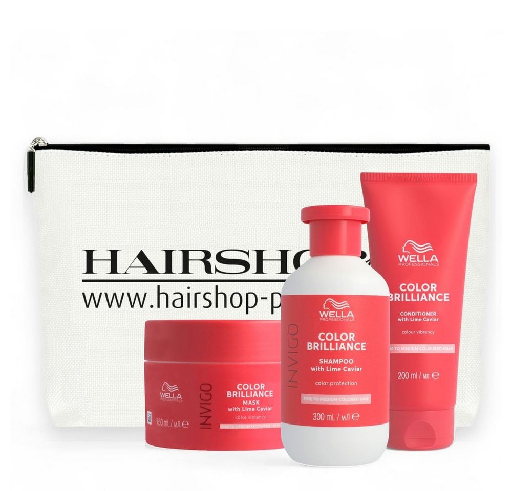 Wella Professionals Haarpflege-Set Wella Invigo Color Brilliance Geschenkset
