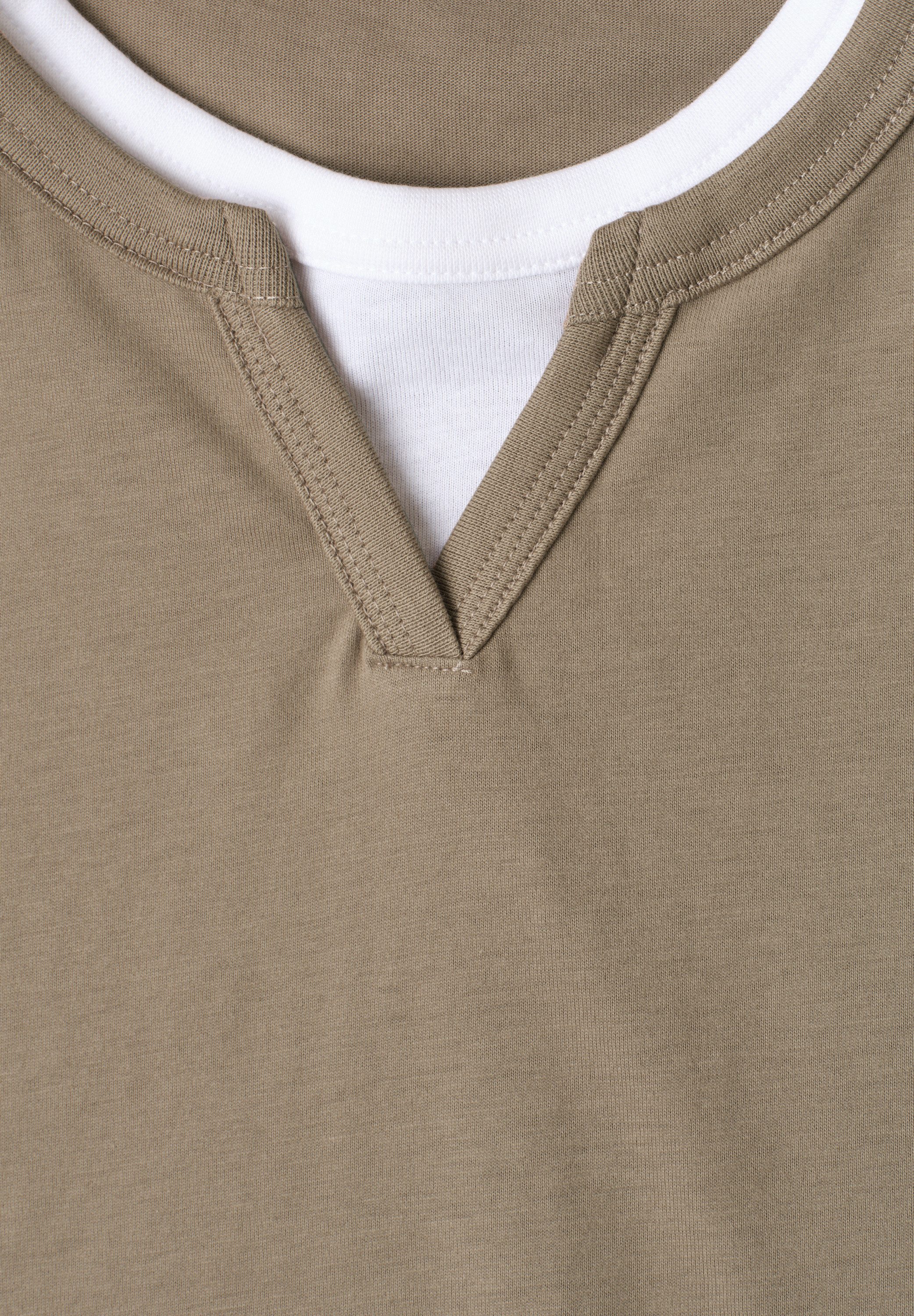 STREET ONE MEN Langarmshirt aus reiner Baumwolle – Bild 5 von 5