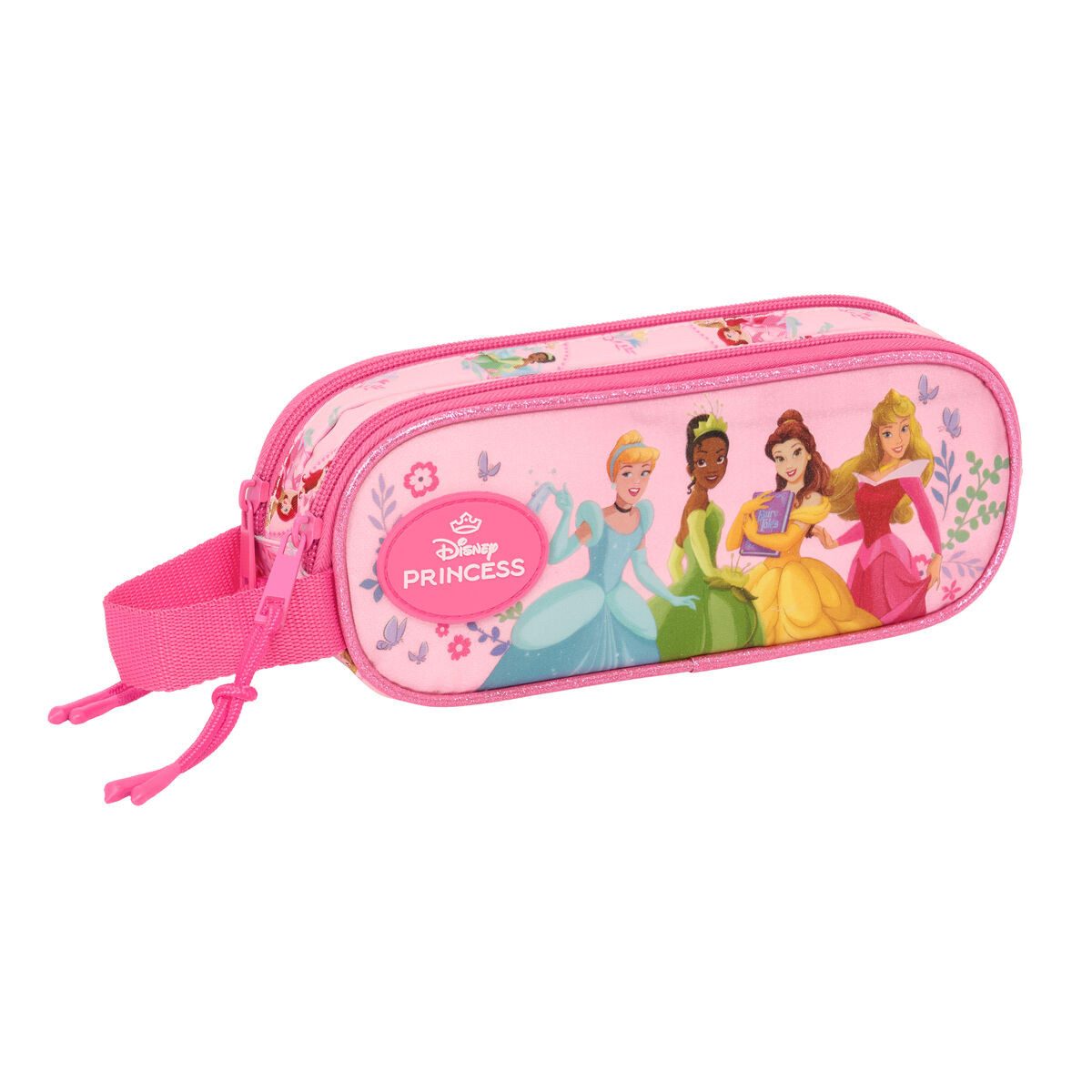Princesses Disney Federtasche Federmappe Disney Princess Rosa 21x8x6 cm