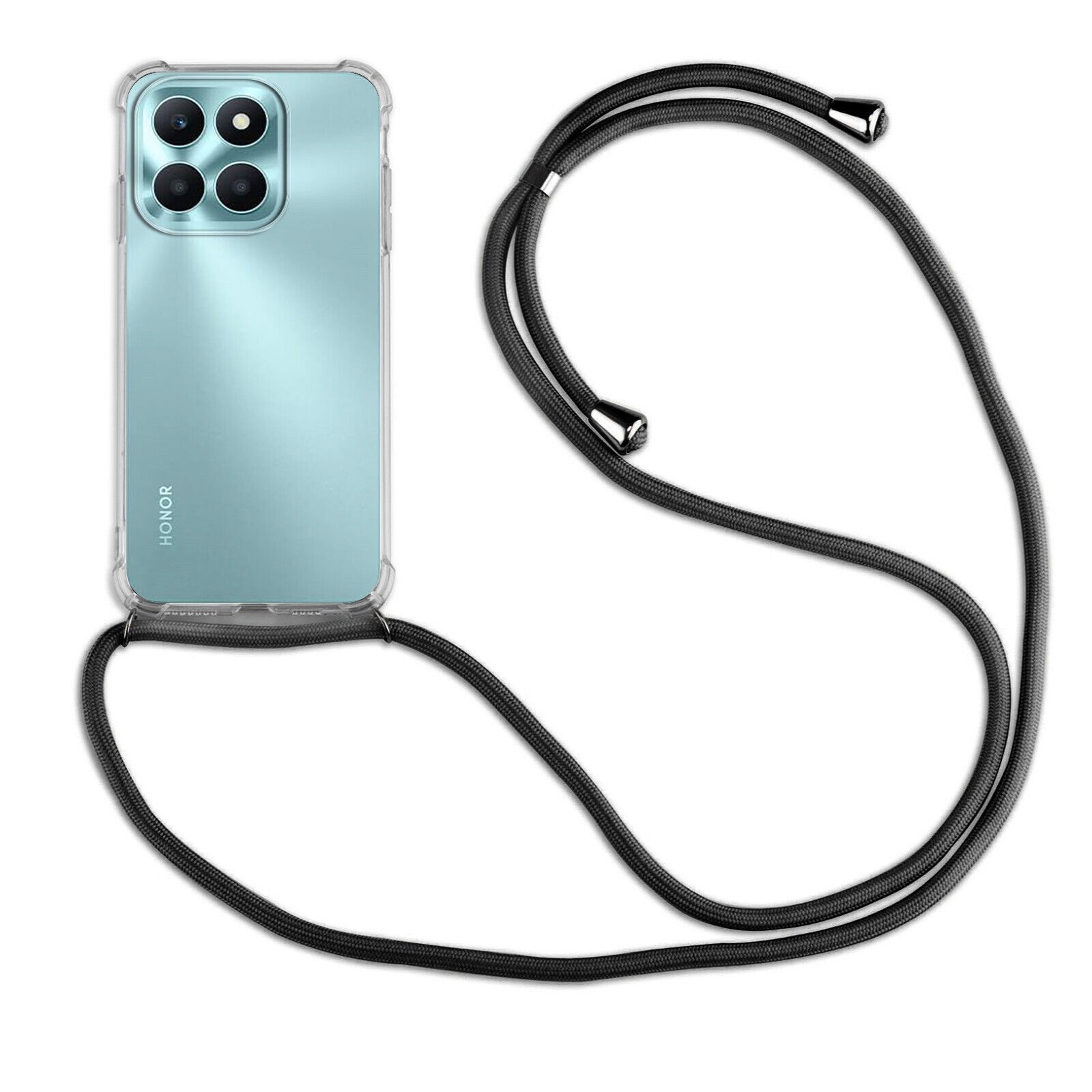 betterfon Handykette für Honor X6A Handyhülle mit Band & Kordel Bumper, Verstellbares Band – tragbar kurz, lang, über Kreuz oder vorn