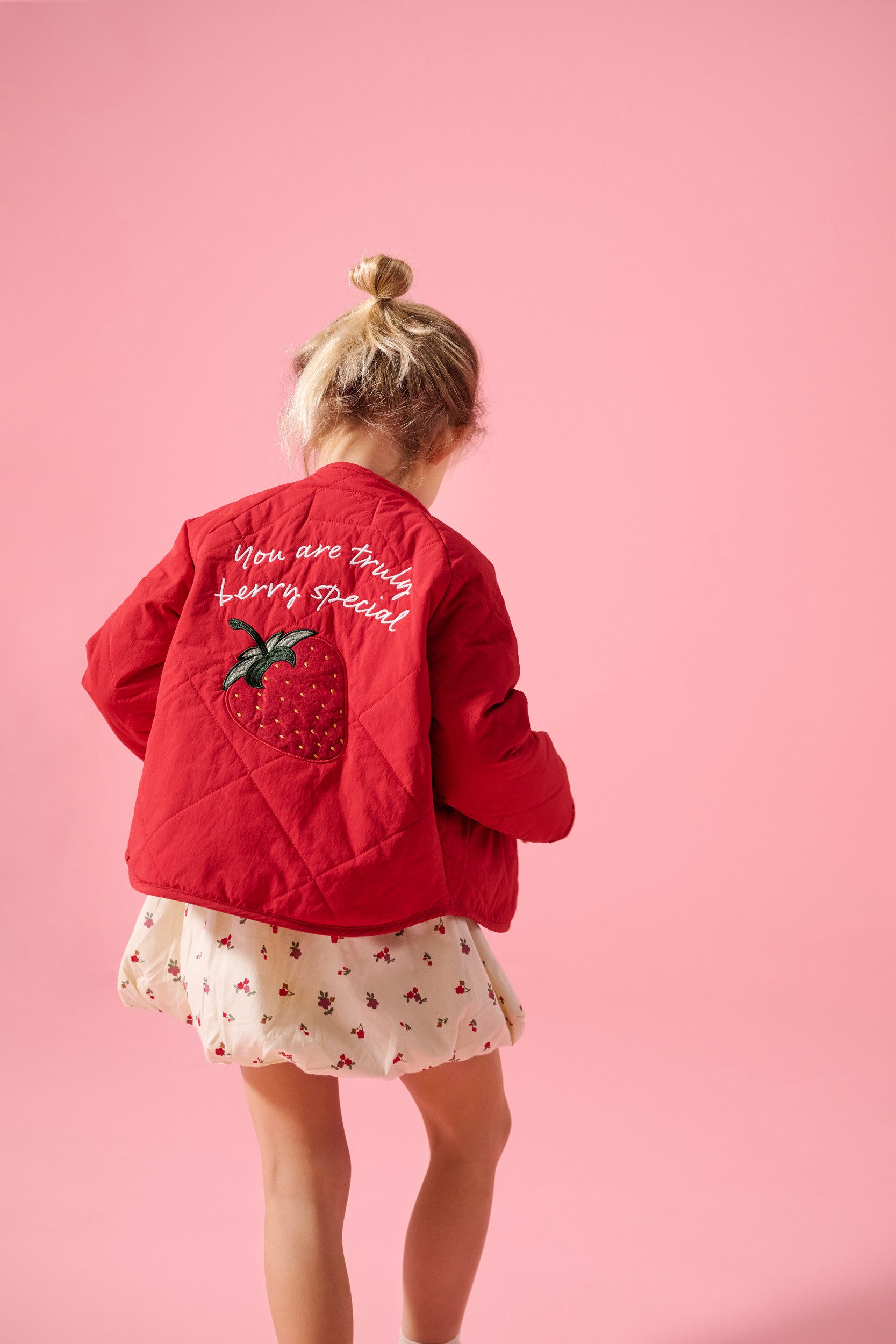 KIDS ONLY Steppjacke KMGROSALINA QUILTED JACKET OTW NOOS Kunstfaser, normal geschnitten – Bild 5 von 5