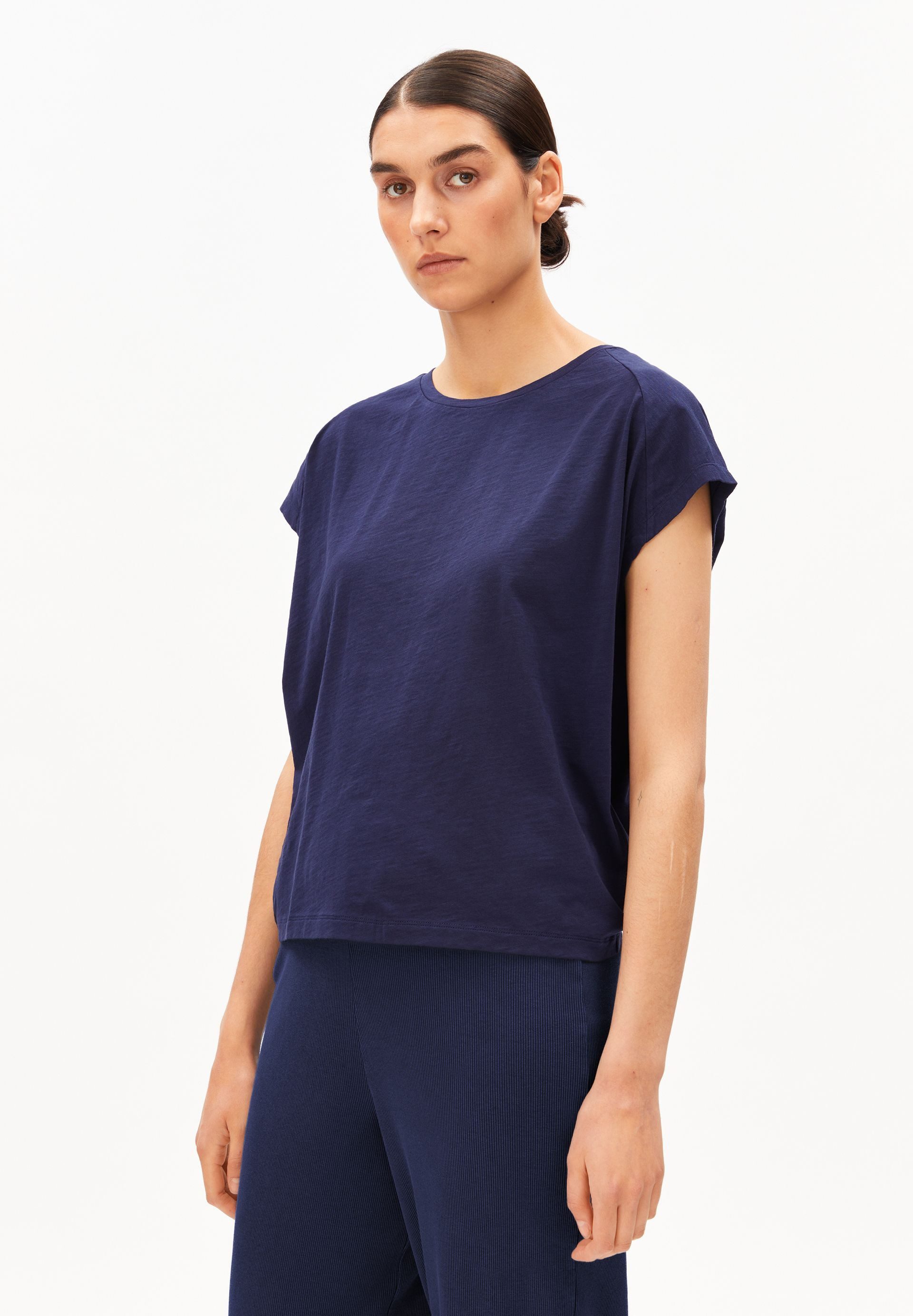 Armedangels T-Shirt SLUB T-Shirt aus Bio-Baumwolle Loose Fit