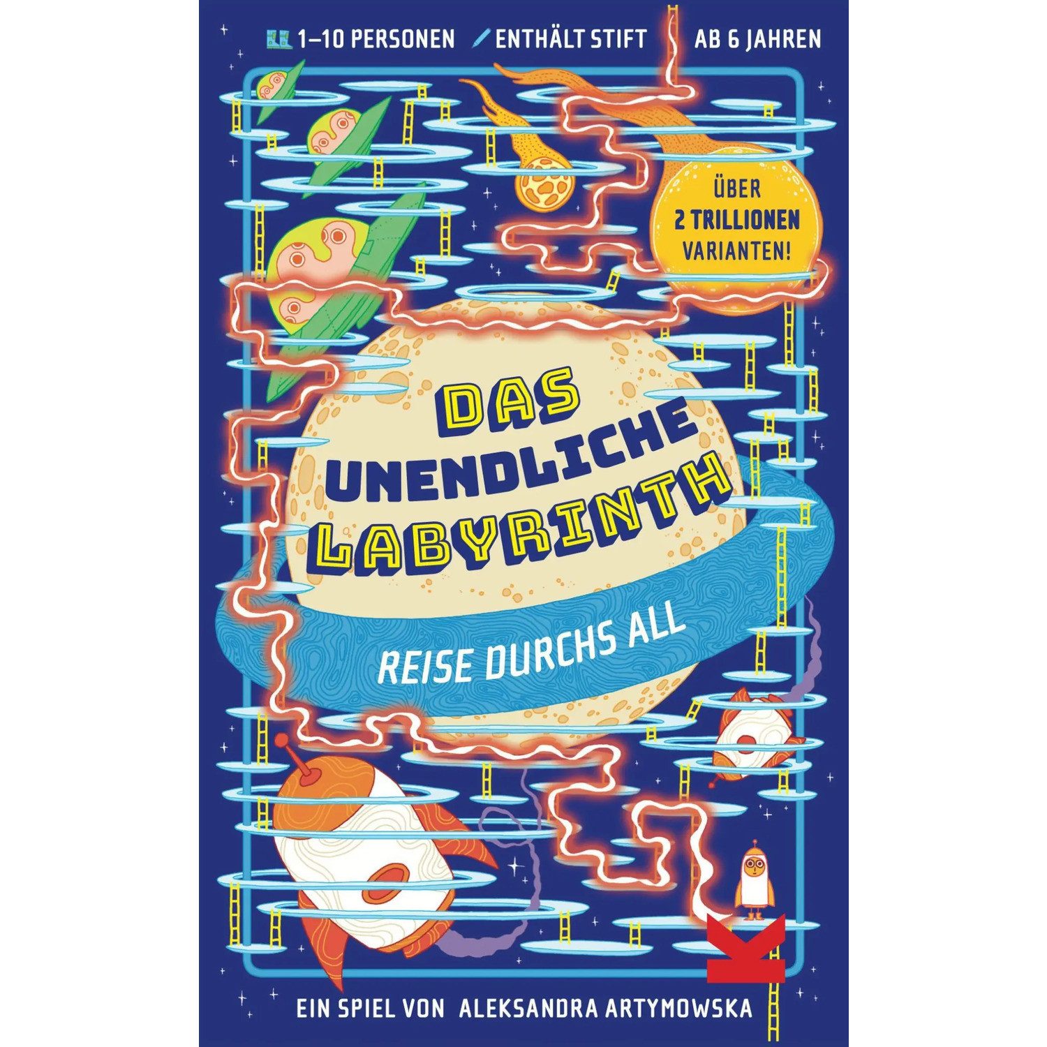 Laurence King Spiel Das unendliche Labyrinth