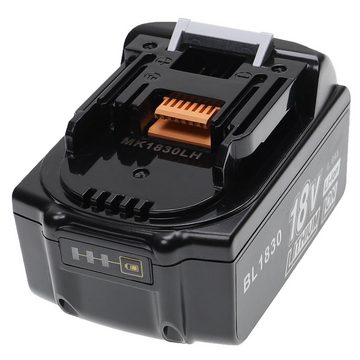 vhbw kompatibel mit Makita XWT04Z, XWT05, XWT05Z, XWT06Z Akku Li-Ion 4000 mAh (18 V)