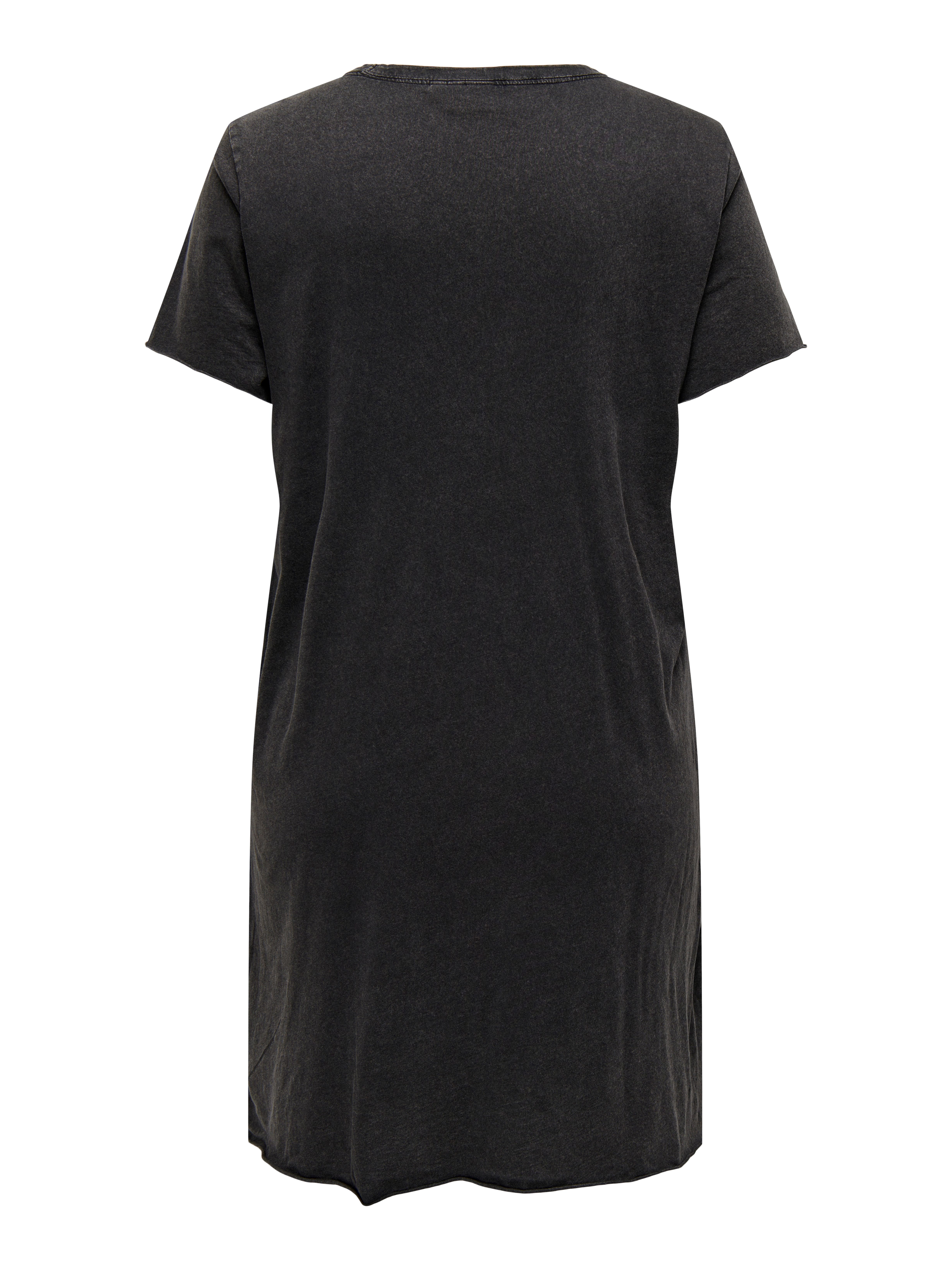 ONLY CARMAKOMA Shirtkleid CARLUCY LIFE SS T-SHIRT DRESS JRS NOOS Sommerkleid