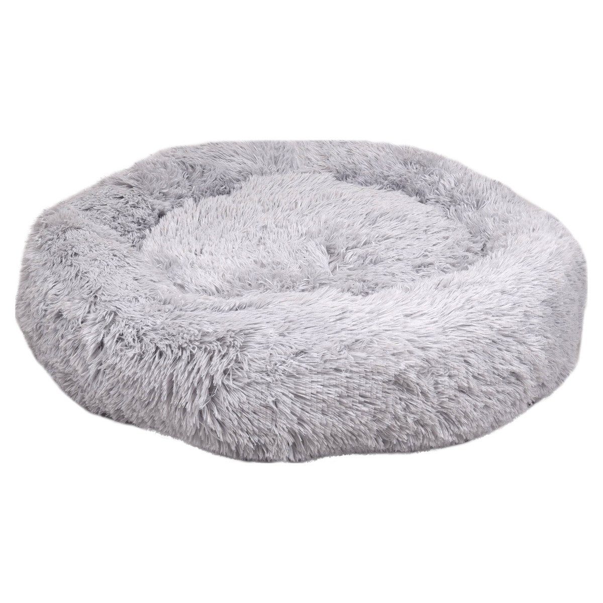 Flamingo Tierbett Hundebett Krems rund hellgrau günstig online kaufen