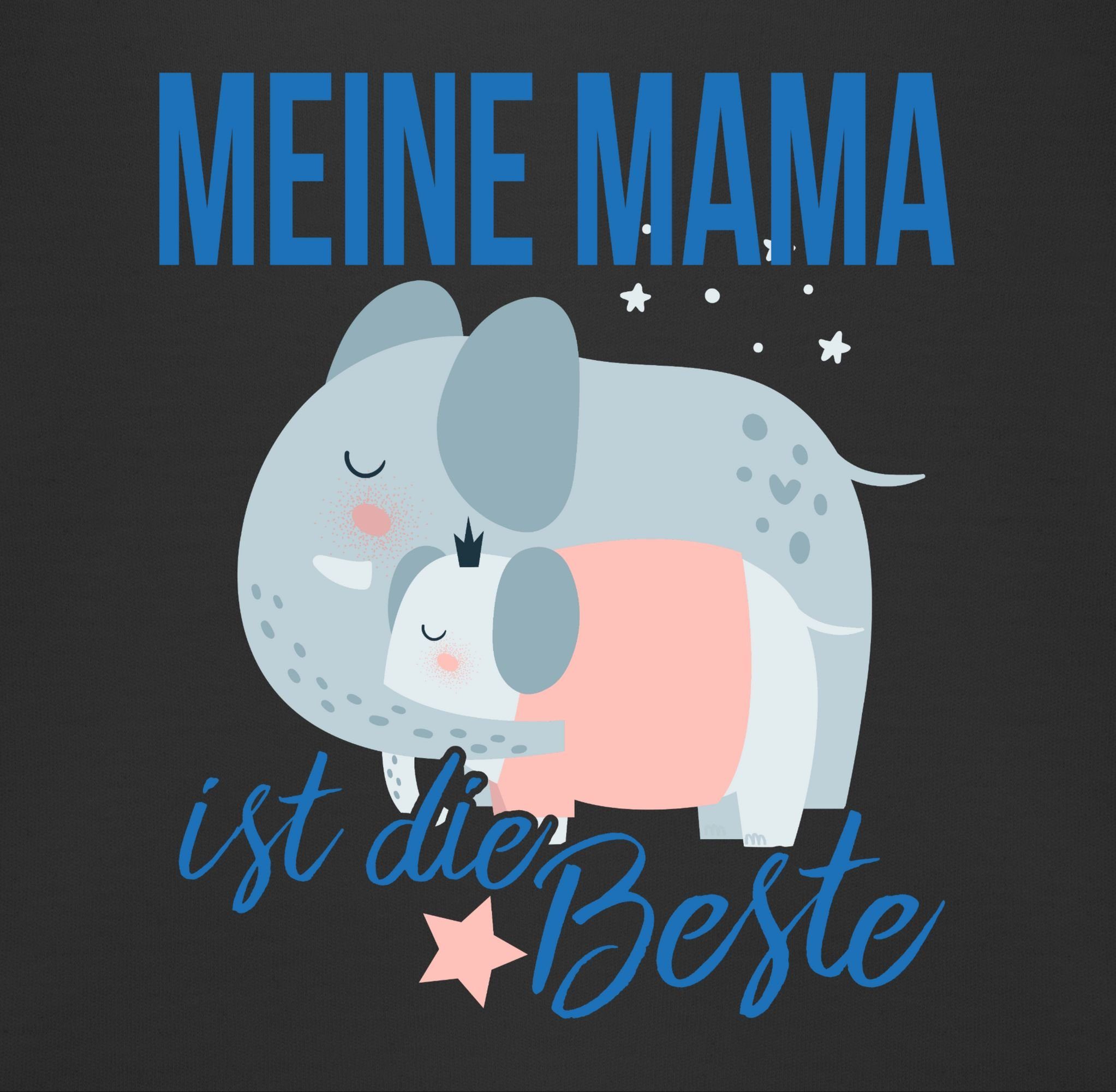 Elefanten 2 die ist Shirtracer Meine Schwarz Muttertagsgeschenk Sweatshirt Beste Mama