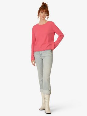 Rainbow Cashmere Rundhalspullover mit Rundhalsausschnitt