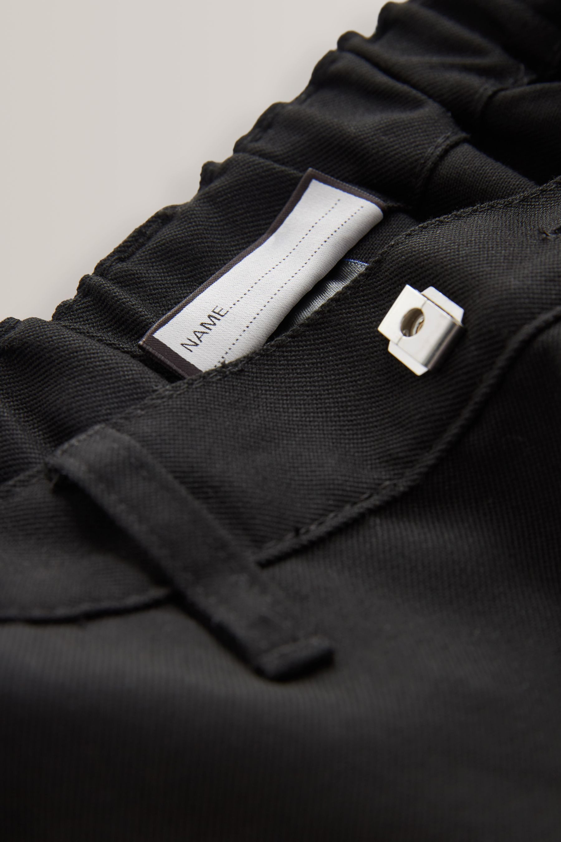 Next Stoffhose Anzughose mit schmalem Bein (3-17 J) -Plus-Taille (1-tlg)