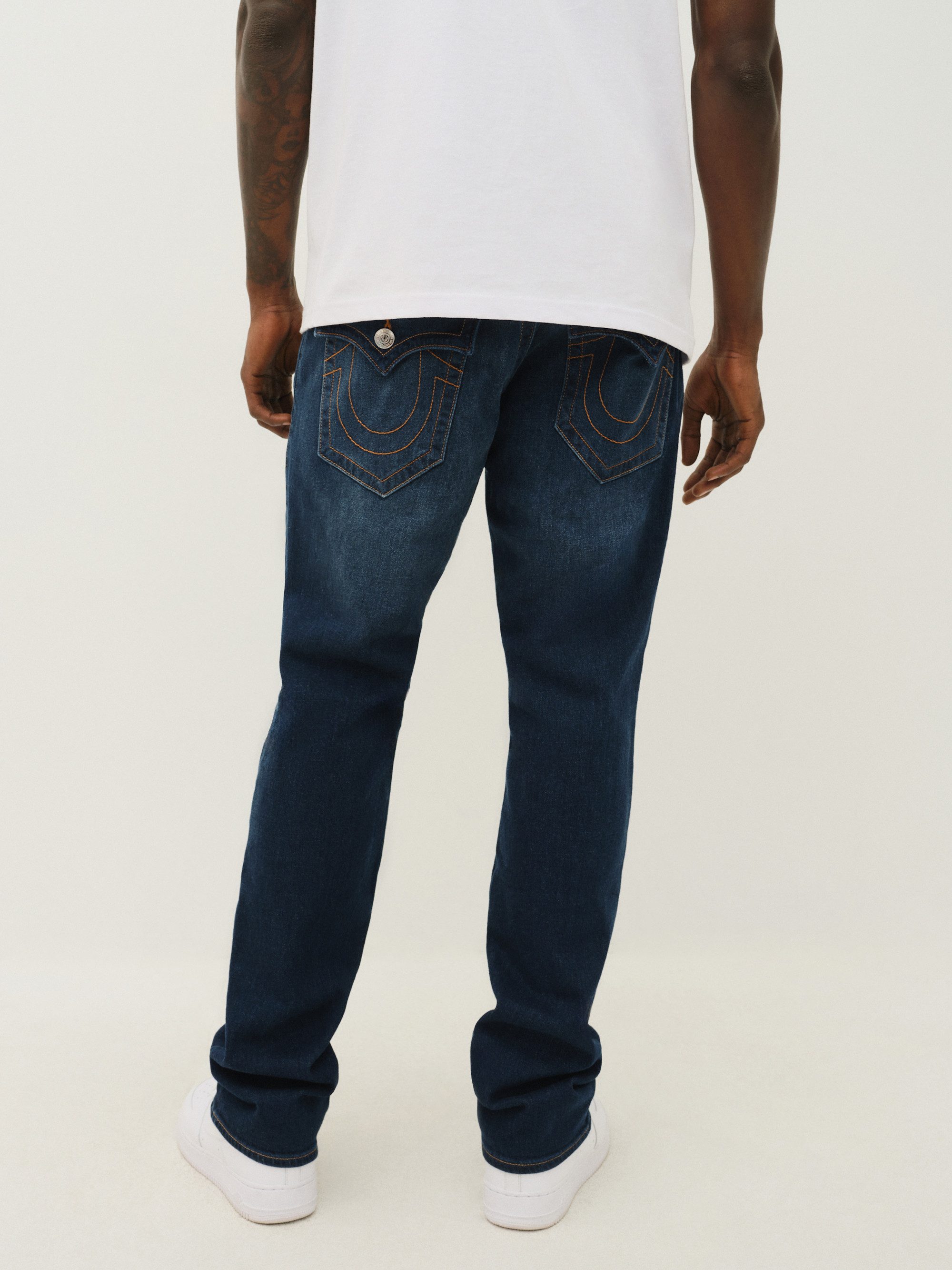 True Religion Straight-Jeans RICKY SN FLAP Baumwollmischung, straight fit