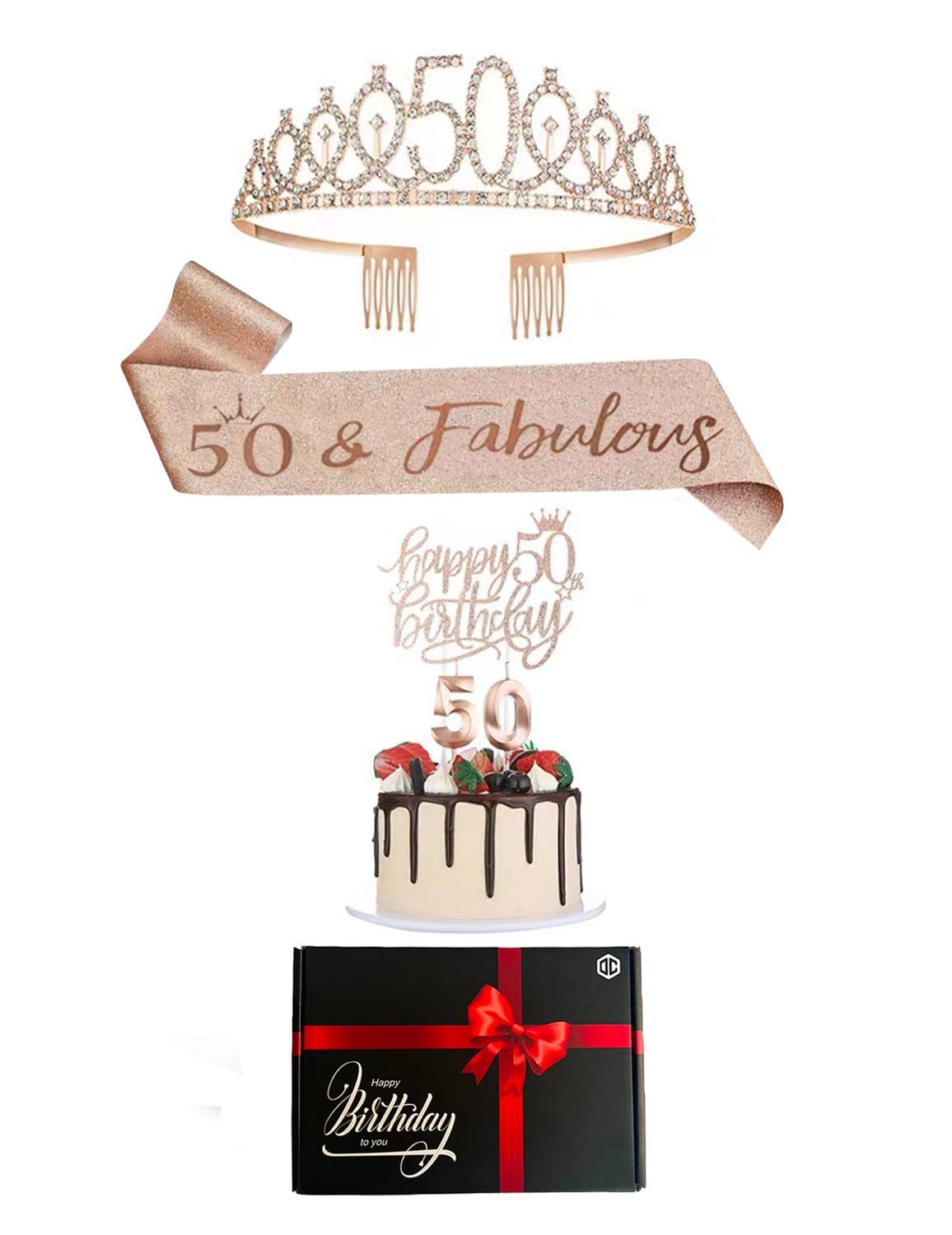 Kostüm 50 Geburtstag Zubehörpaket