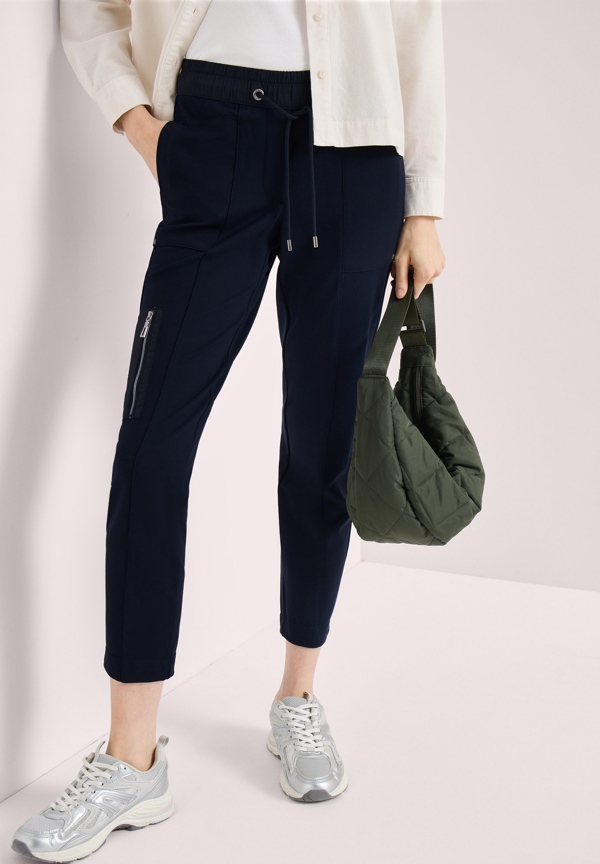 CECIL Stoffhose Middle Waist