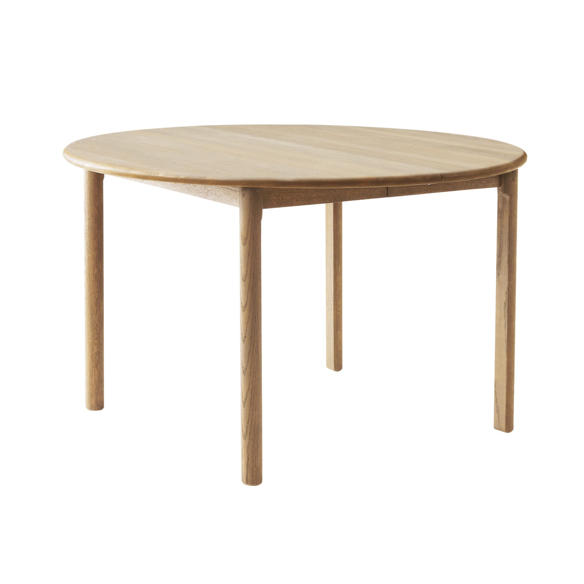 Hammel Furniture Esstisch Findahl by Hammel Nohr Designtisch, Ø120 cm, aus massiven Eichenholz, mit Verlängerungsfunktion