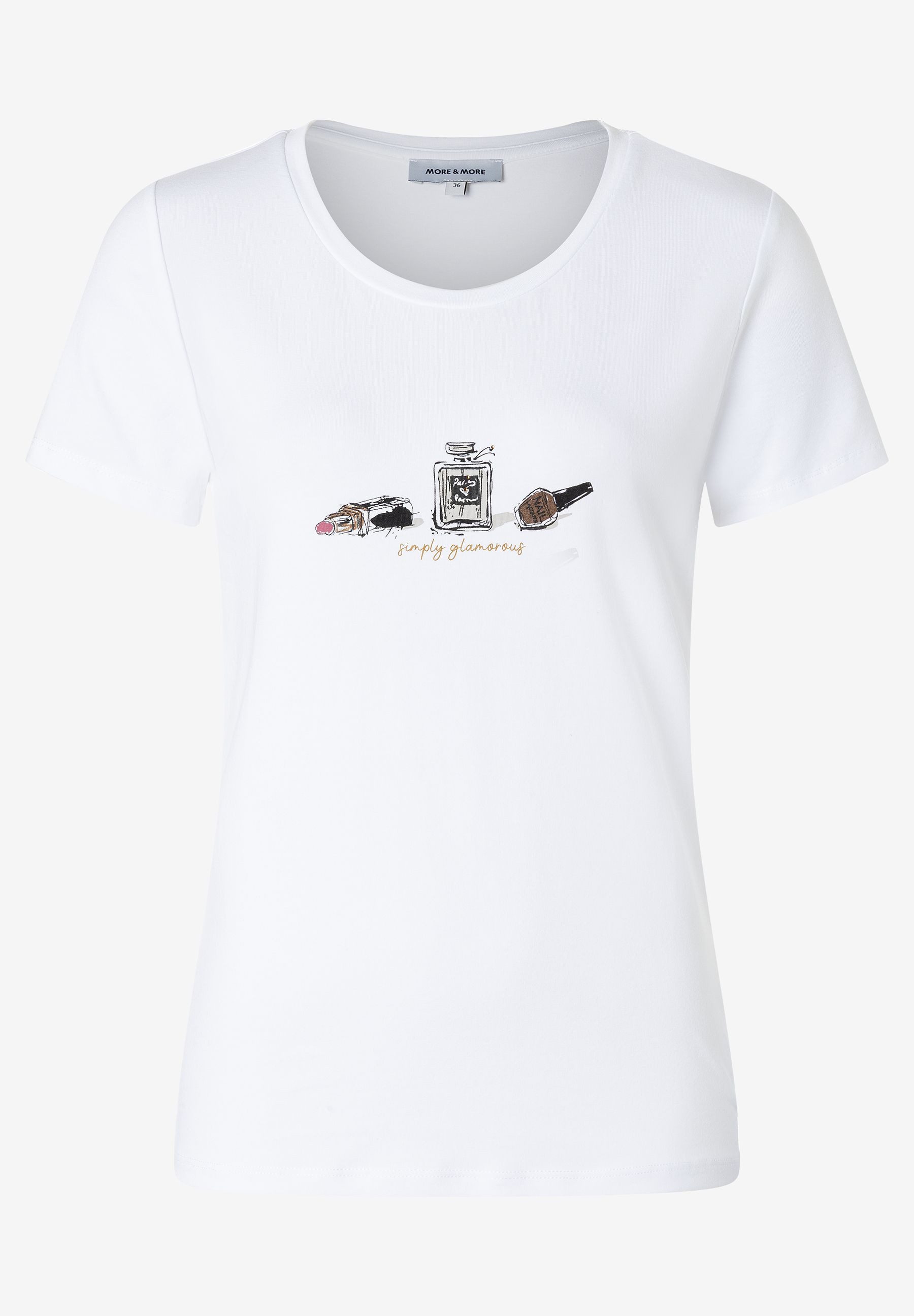 MORE&MORE Kurzarmshirt günstig online kaufen