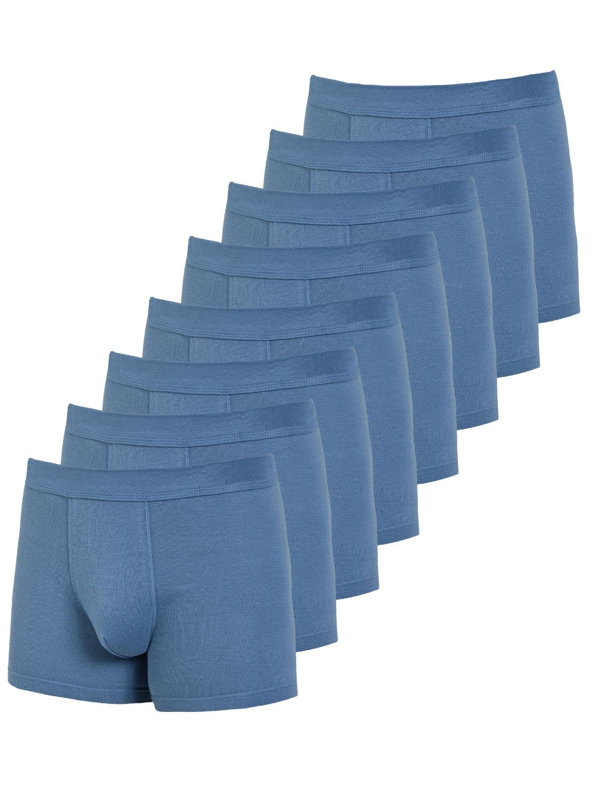KUMPF Retro Pants 8er Sparpack Herren Pants Bio Cotton (Spar-Set, 8-St) - atlantis