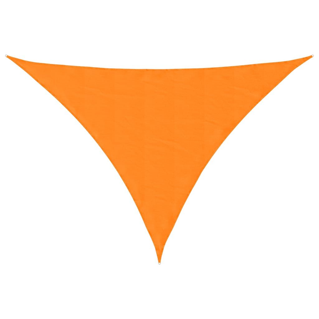 vidaXL Sonnensegel Sonnensegel Orange 7x5x5 m 100% Polyester Oxford, (1-tlg)