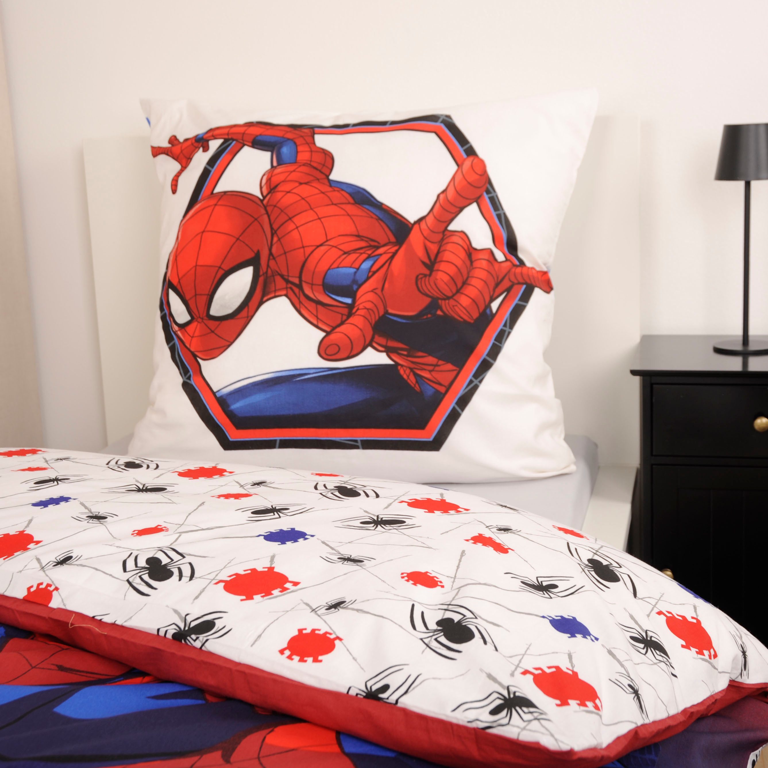 Spiderman Bettwäsche Spiderman, Renforcé, 2 teilig, mit coolem Motiv