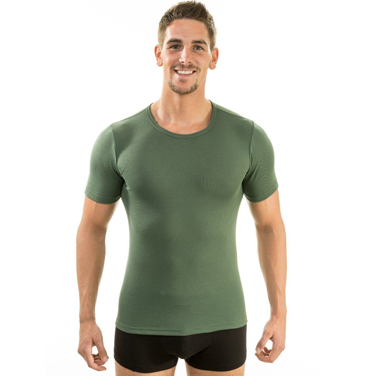 HERMKO Funktionsunterhemd 63840 2er Pack Herren Funktionsunterwäsche Shirt günstig online kaufen