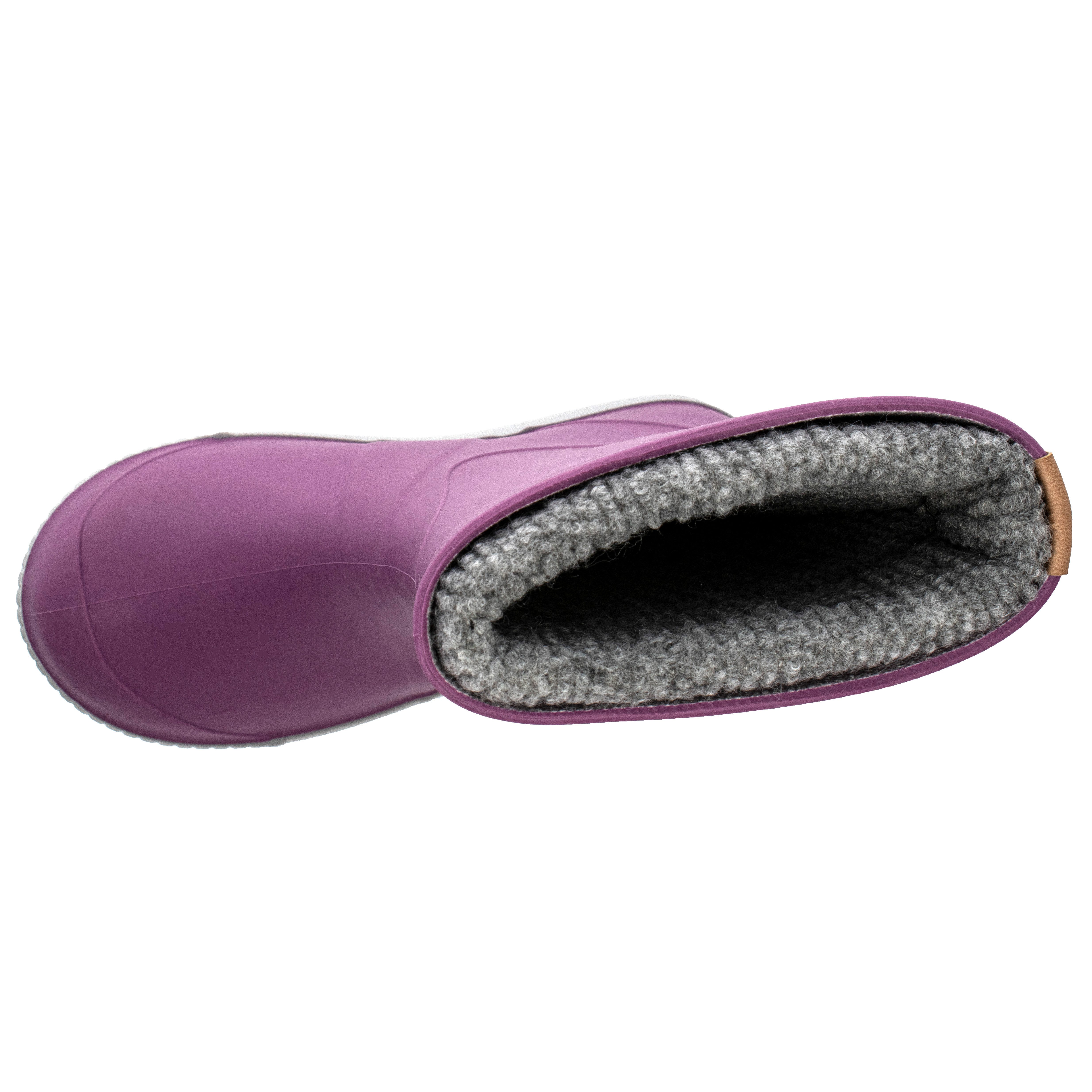 Fischer-Markenschuh Wave Gummistiefel aus SEBS, mit Warmfutter zum rausnehmen, wasserdicht
