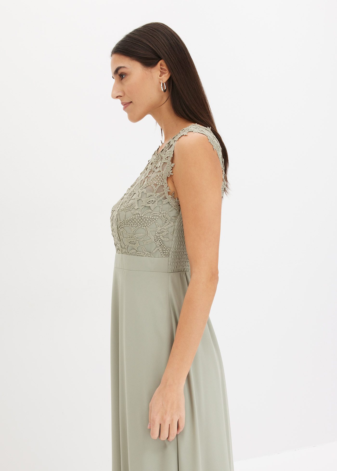 bonprix Maxikleid für festliche Anlässe, vollständig gefüttert, taillierte Passform – Bild 3 von 5