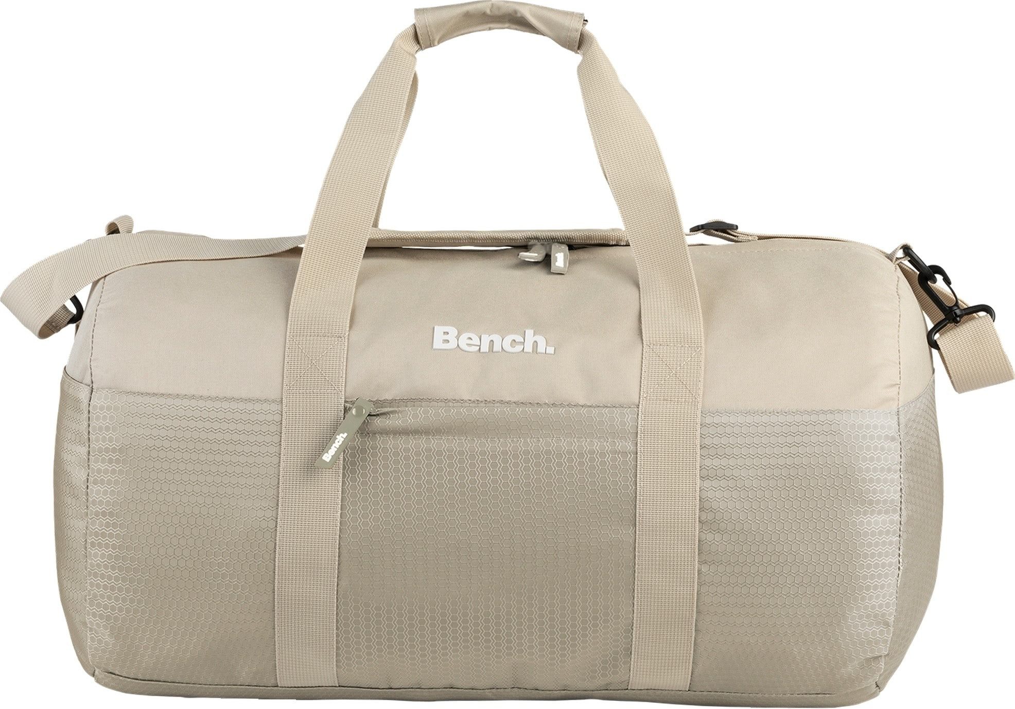 Bench. Sporttasche Bench Sporttasche Polyester beige (Sporttasche), Herren Sporttasche Polyester, beige ca. 51cm x ca. 28cm