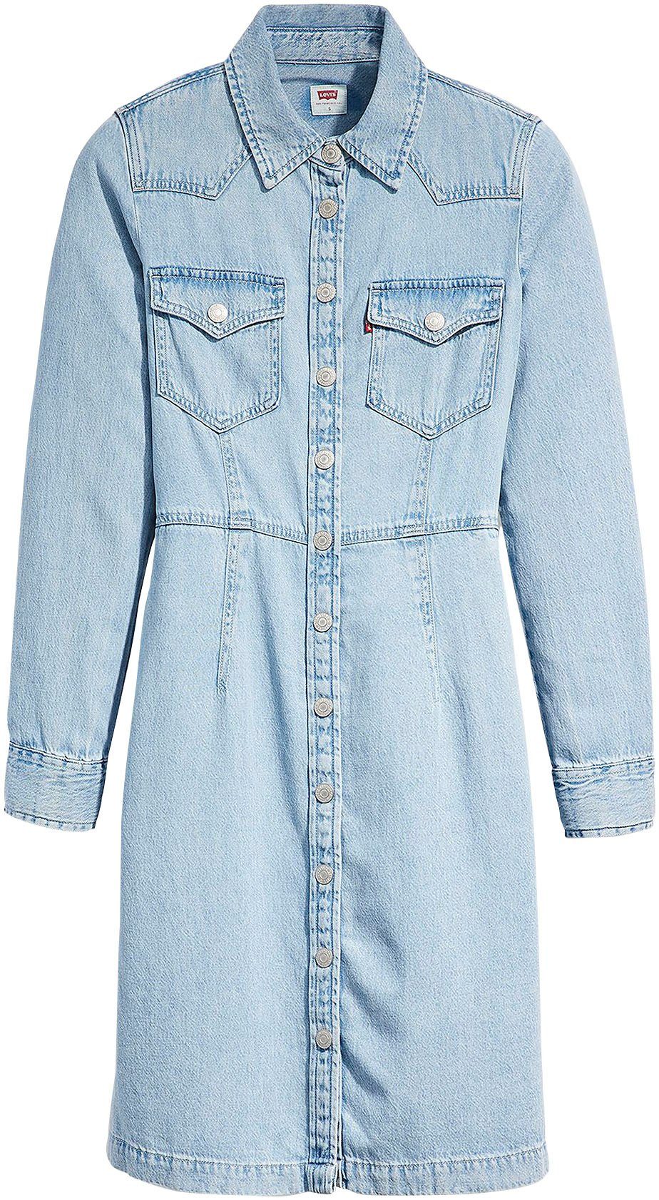 Levi's® Jeanskleid OTTO im square be hip Westernlook to klassischen WESTERN DRESS