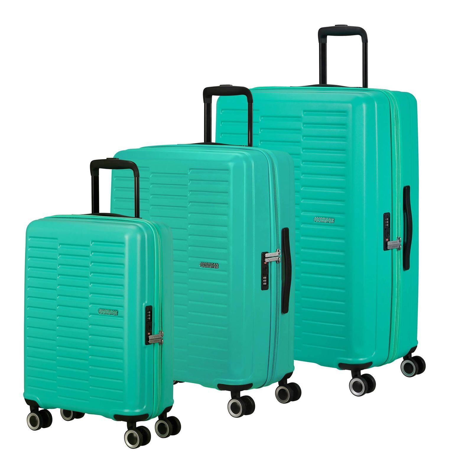 American Tourister® Trolleyset Trolley Set A, 4 Rollen, (Set, 3 tlg)
