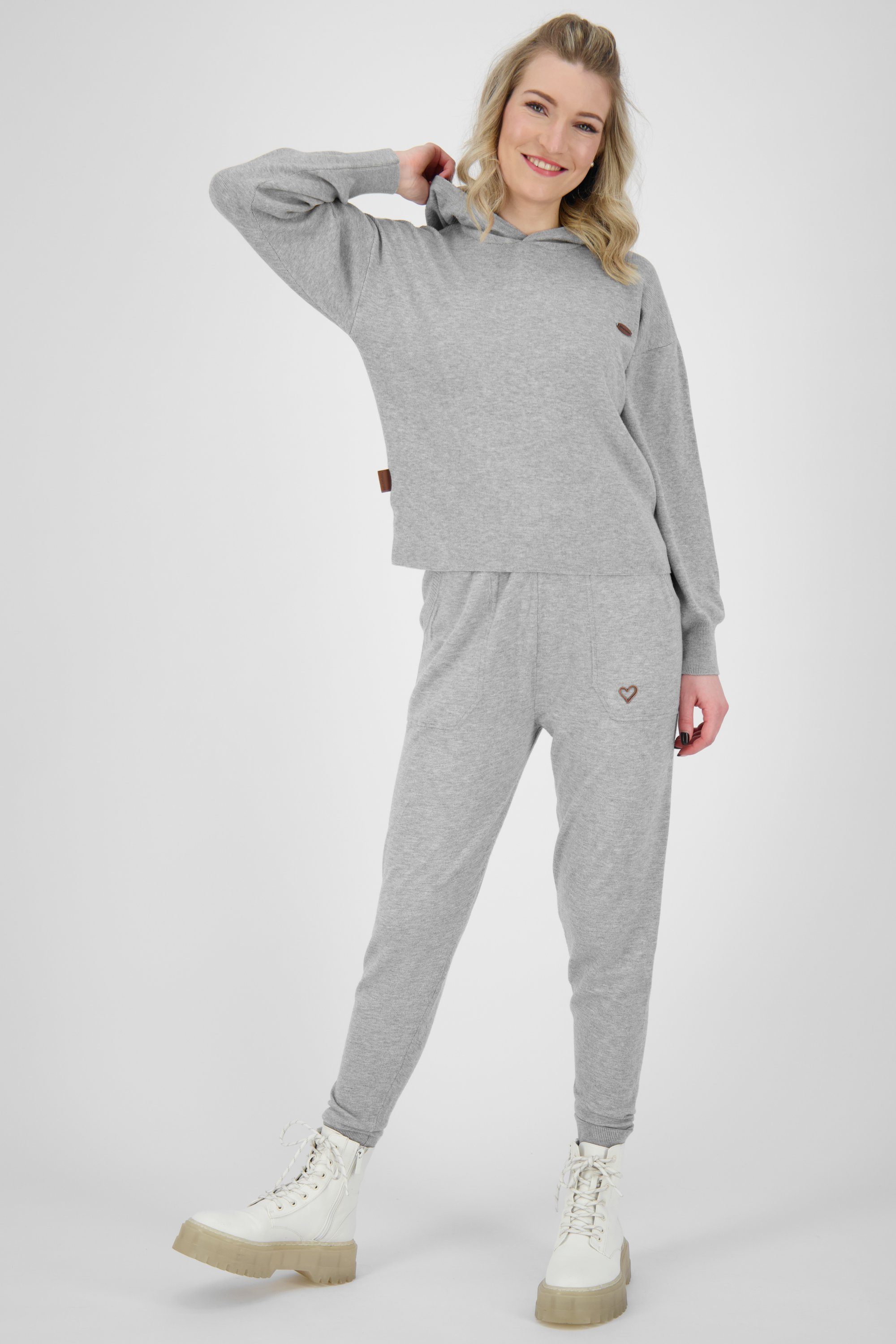 Damen Strickpullover cloudy GwenAK Knit Kickin Stillpullover & Alife