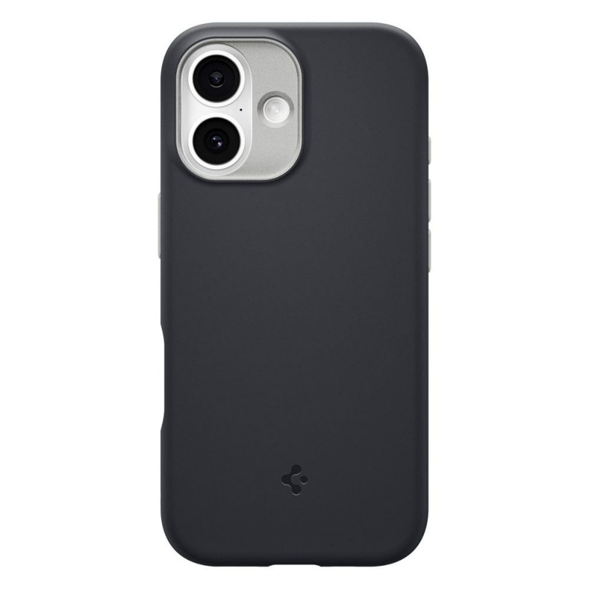 Spigen Handyhülle Nano Pop mit Magnetfunktion Kompatibel mit iPhone 17 Schwarz 6,1, Markantes Nano Pop Case mit integriertem Magnetring und Kontrastdesign