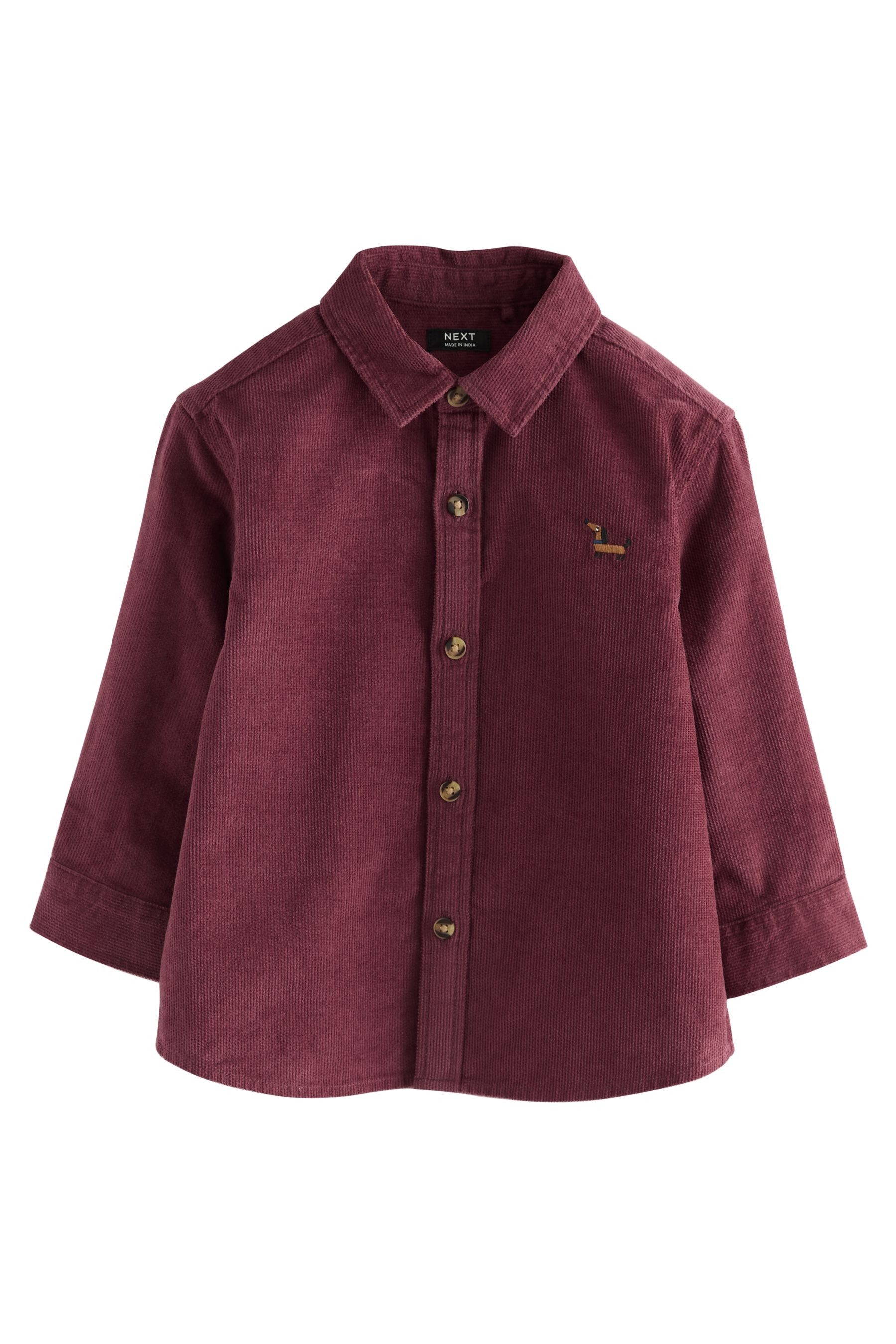 Next Langarmhemd Langärmelige Hemdjacke aus Cord günstig online kaufen