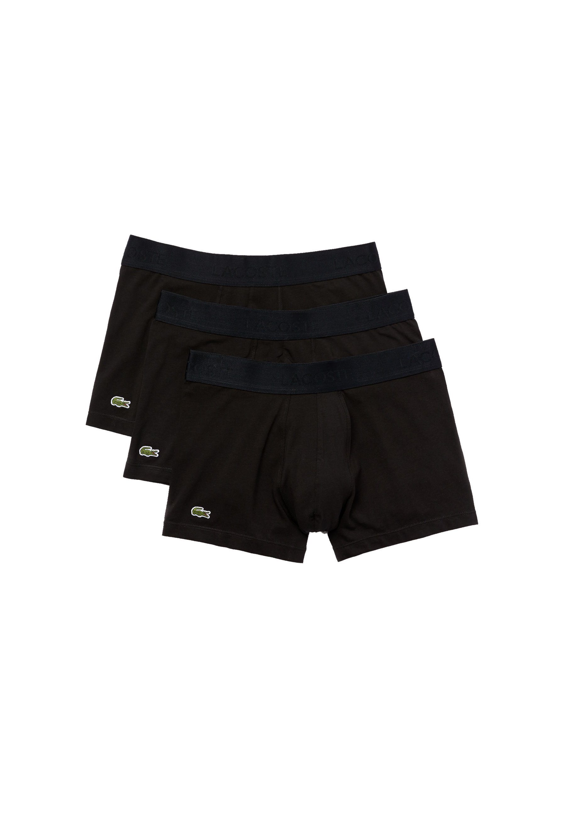 Boxershorts Boxershorts 3er-Set kurze Boxershorts CASUAL NOIR