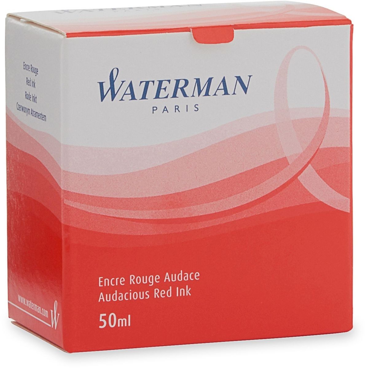 Waterman Füllhalter Tinte für Füllhalter Glasflacon VE=50 ml rot