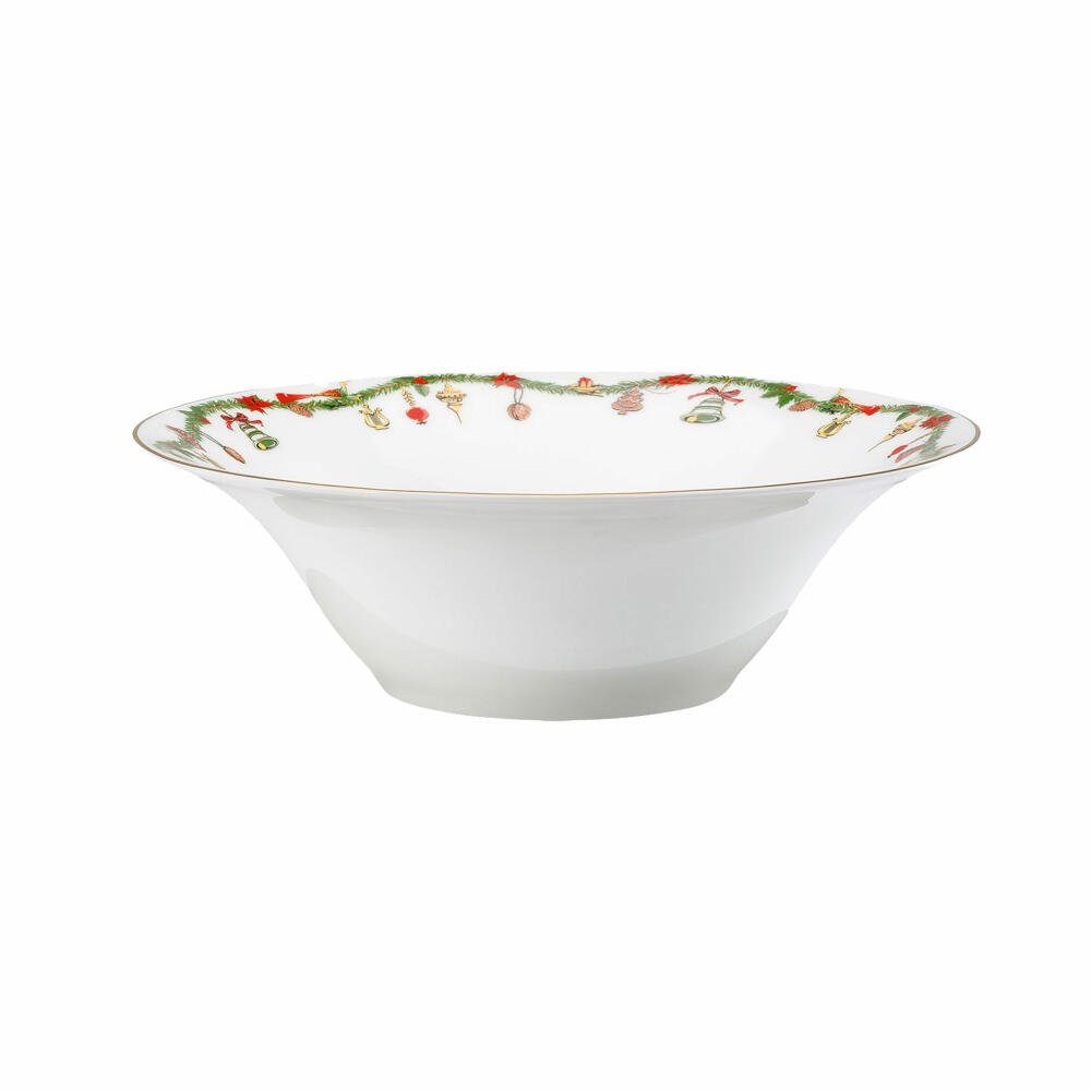 Hutschenreuther Schale Nora Multifunktionsschale Christmas, 20 cm, Bone China