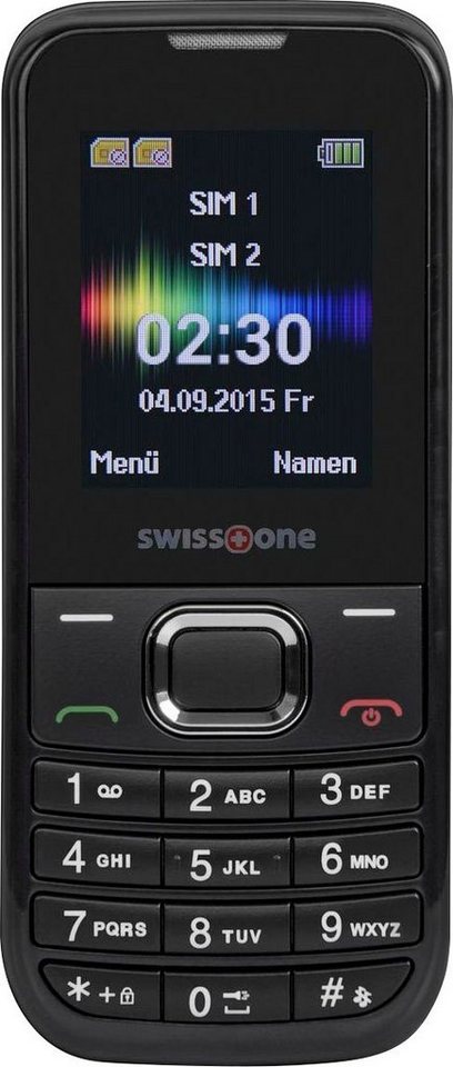 Swisstone SC 230 Handy (4,5 cm/1,8 Zoll), Beleuchtete Tasten