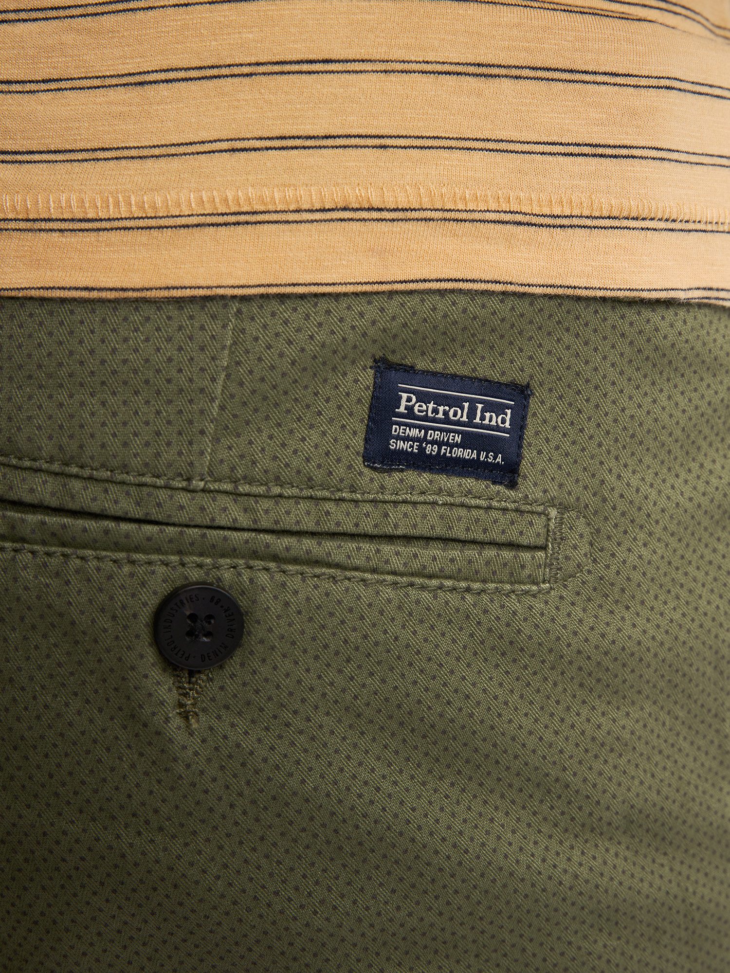 Petrol Industries Chinoshorts Sommerhose mit Gürtel – Bild 5 von 5