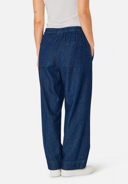 Masai Loose-fit-Jeans MaPayton Elastischer Bund, seitliche Einschubtaschen, gerade, weite Beine