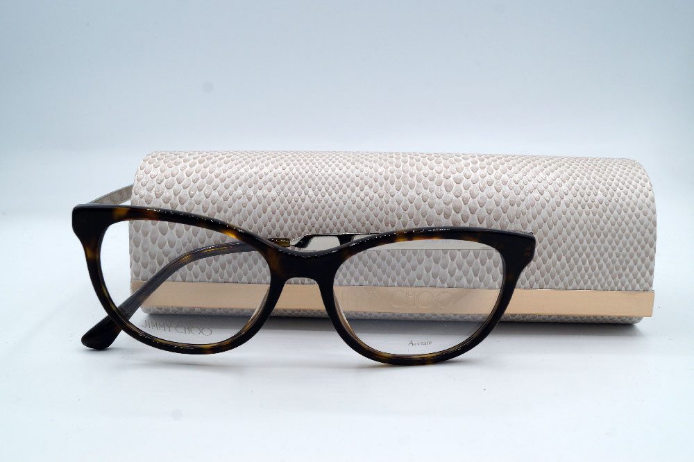 JIMMY CHOO Brillengestell JIMMY CHOO Brillenfassung Brillengestell Eyeglasses Frame JC 202 086