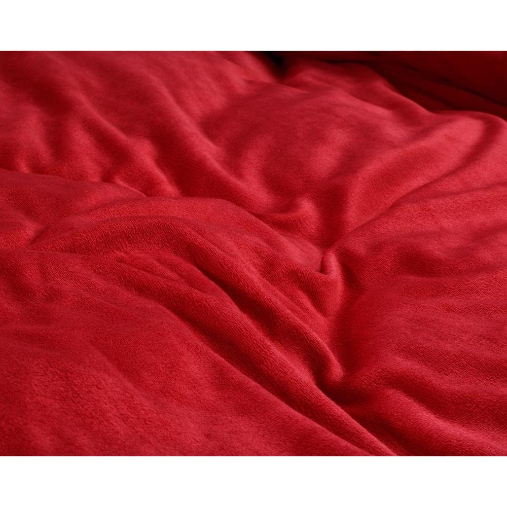 Sitheim-Europe Bettwäsche SLEEPTIME SAMT UNI BETTBEZUG & Kissenbezüge, Mikr günstig online kaufen