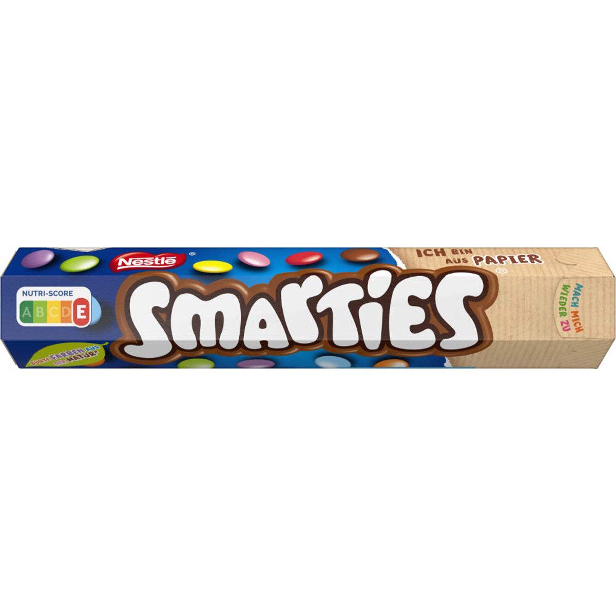 Smarties Schokolade, Smarties Milchschokoladenlinsen mit buntem Zuckerüberzug 130g