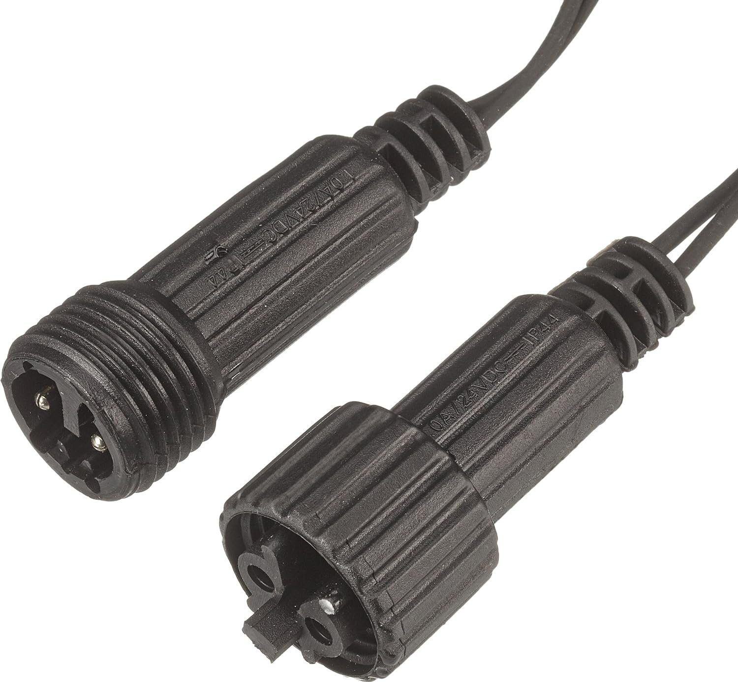 STAR TRADING LED-Lichterkette System 24, Lichtervorhang,EXTRA', System 24, Zubehör, 49 LEDs, warmweiß, 1m, 1W