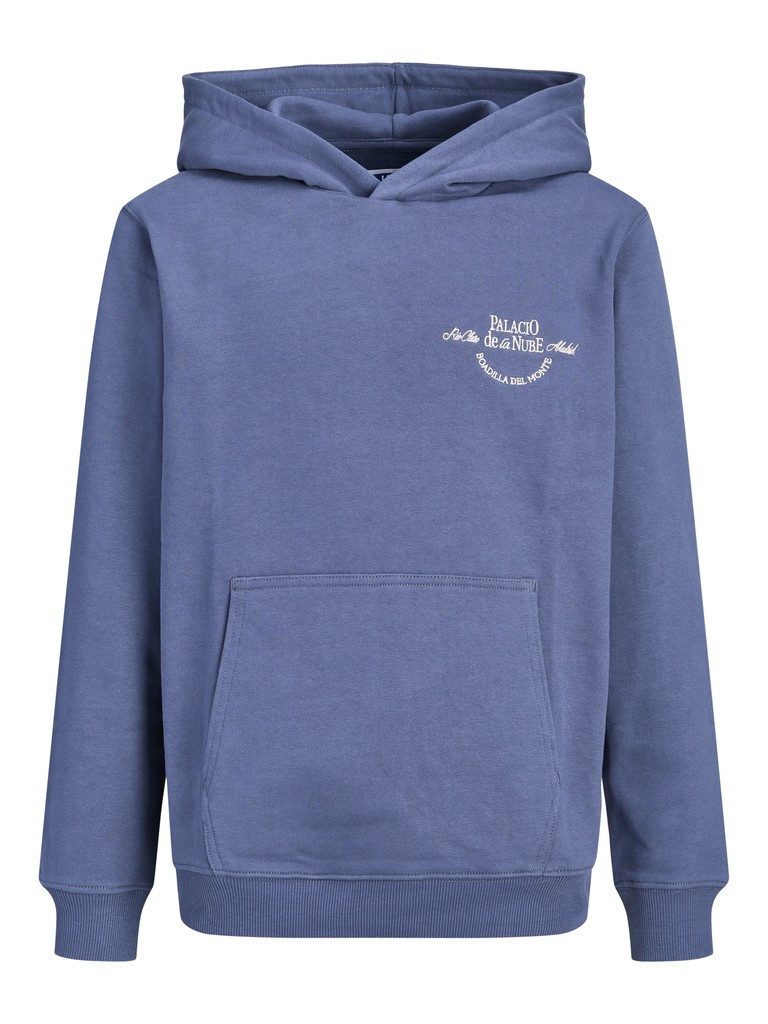 Jack & Jones Strickpullover JORCHAMBERI TYPO SWEAT HOOD JNR