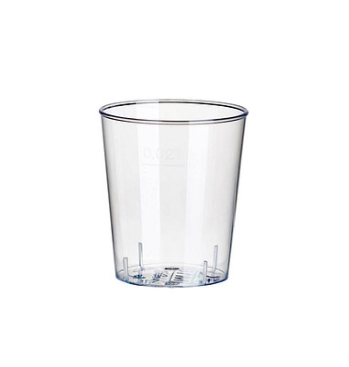 PAPSTAR GmbH Geschirr-Set Schnapsglas aus PS 2 cl, 40 St, Polyester