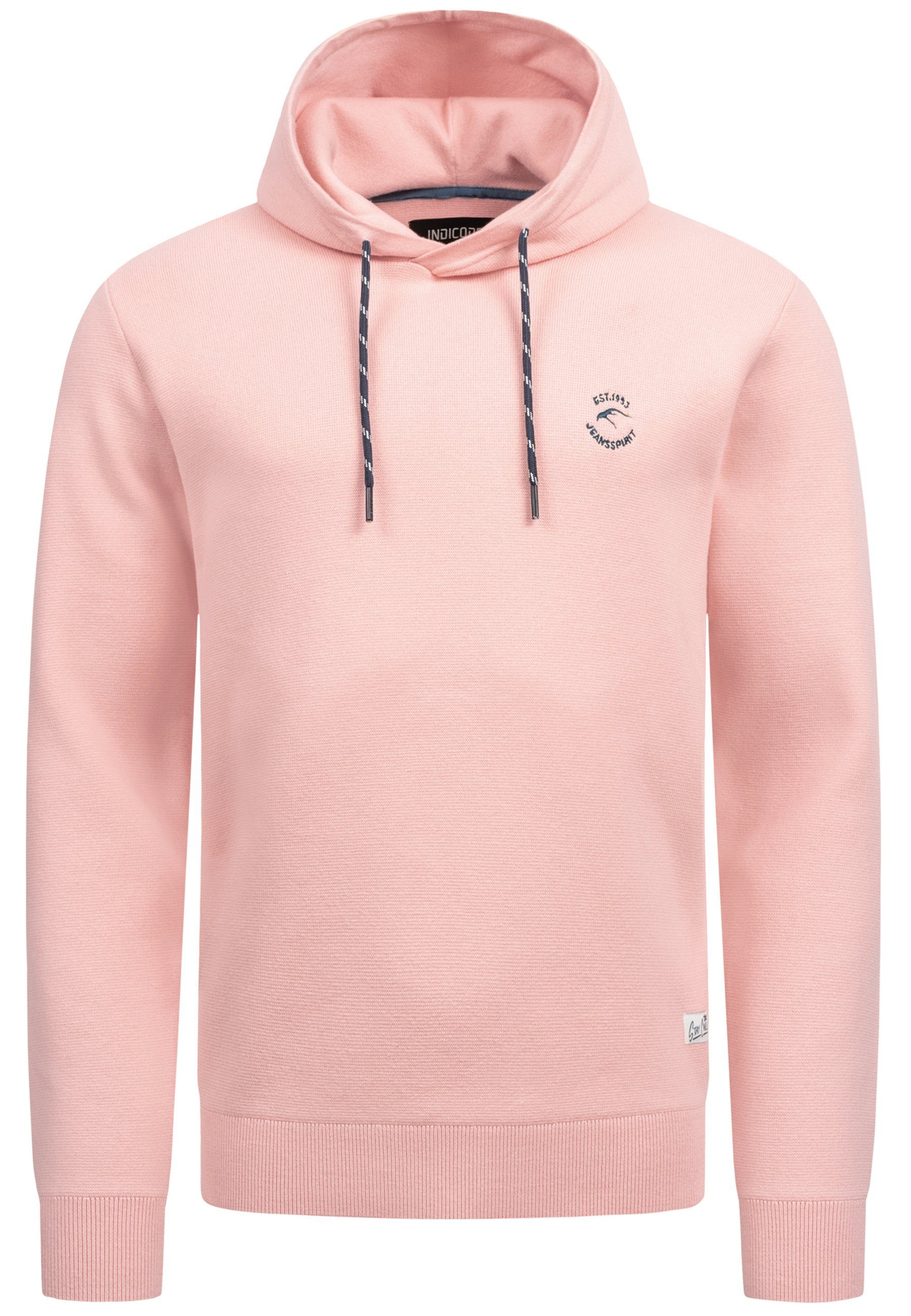 Indicode Hoodie Herren Longview Sweatshirt Kapuze Herrenhoodie günstig online kaufen