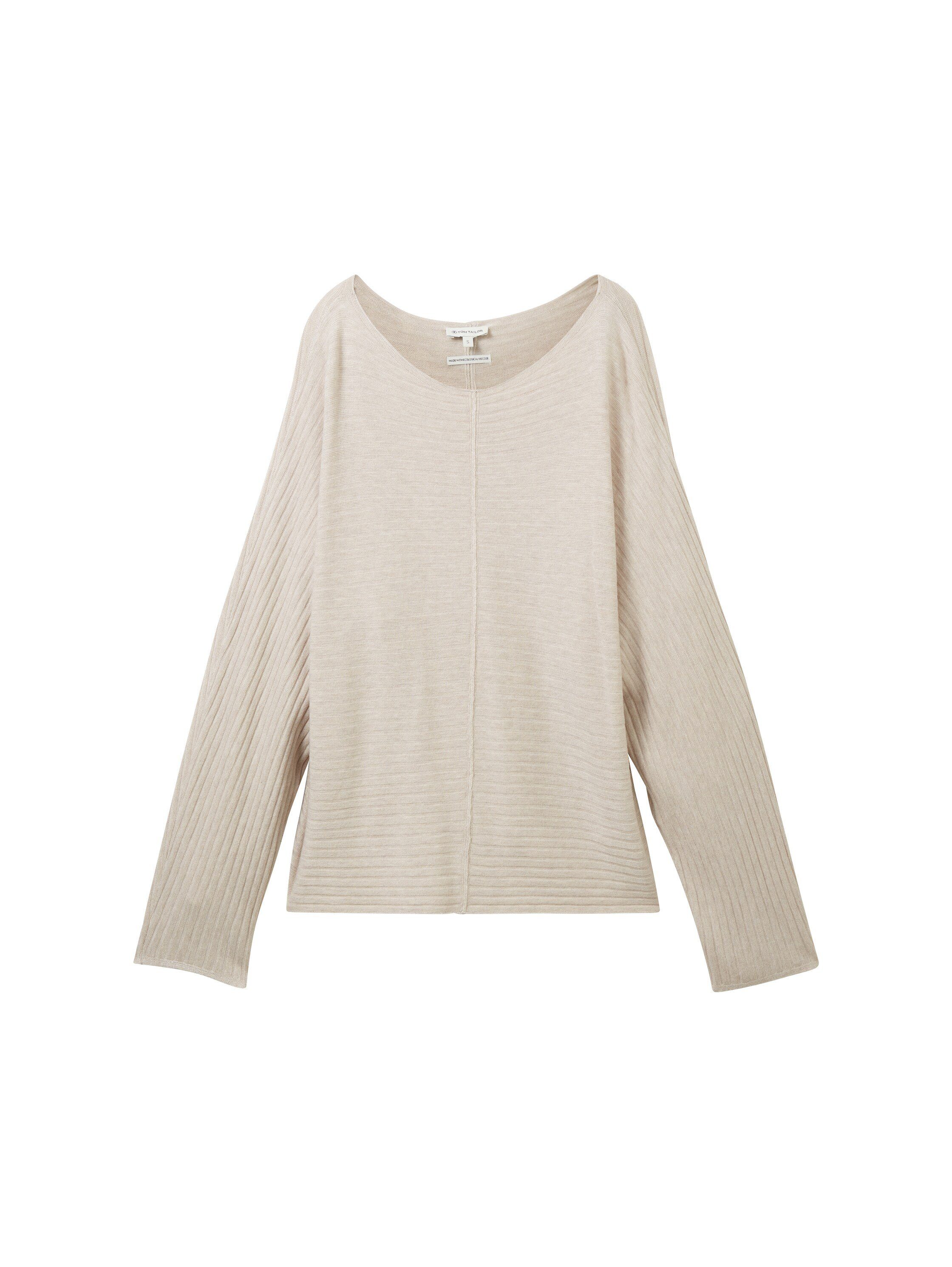 TOM TAILOR Strickpullover mit Strukturierung