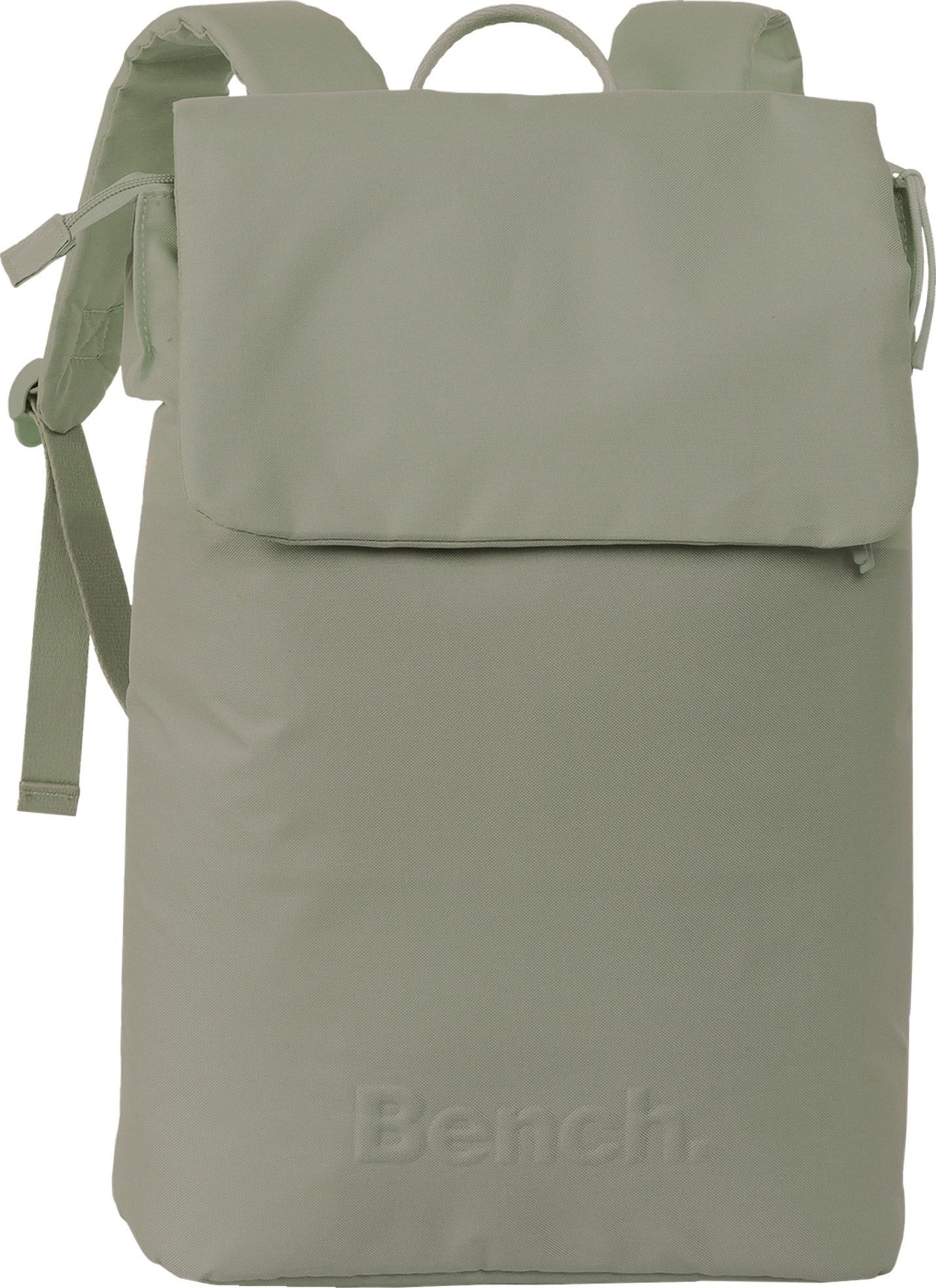 Bench. Freizeitrucksack Bench Rucksack grau Polyester Cityrucksack (Freizeitrucksack), Damen Freizeitrucksack, Cityrucksack Polyester, grau ca. 40cm hoch