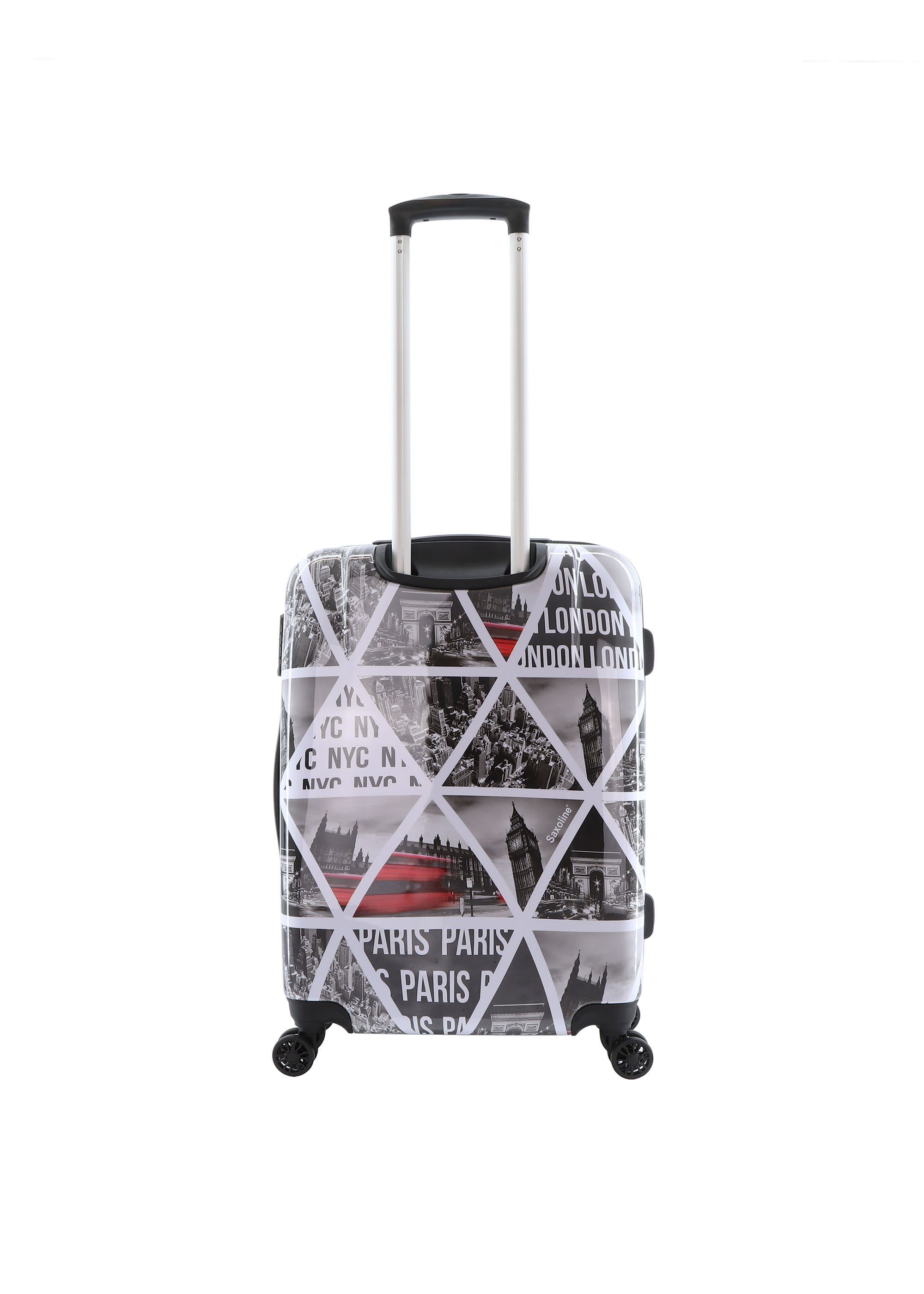 Saxoline® Koffer Cities, hergestellt aus Acrylnitril-Butadien-Styrol (ABS)